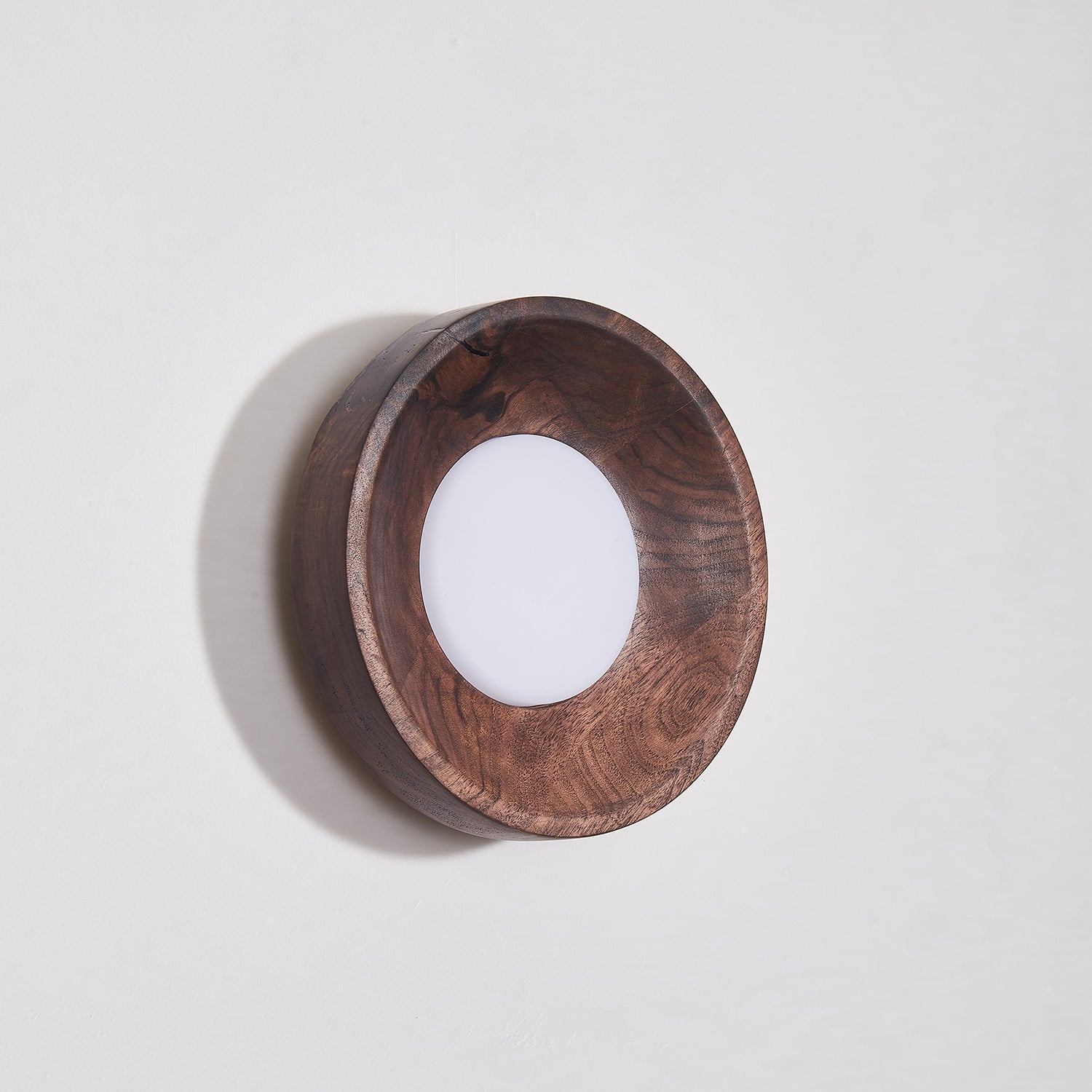 Lustra Wall Lamp Walnut Wood Acrylic-Neutral Decor