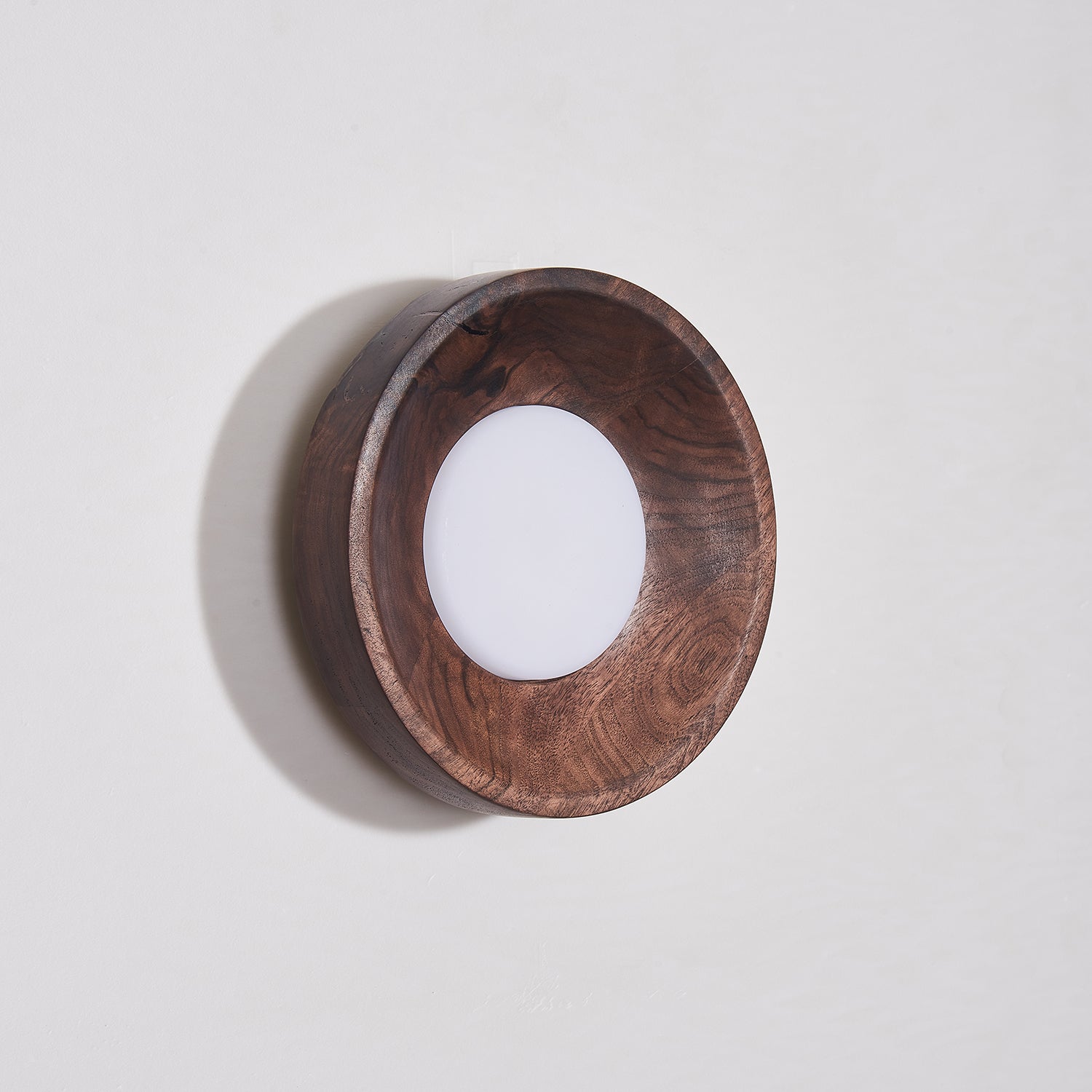 Lustra Wall Lamp Walnut Wood Acrylic-Neutral Decor