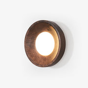 Lustra Wall Lamp Walnut Wood Acrylic-Neutral Decor