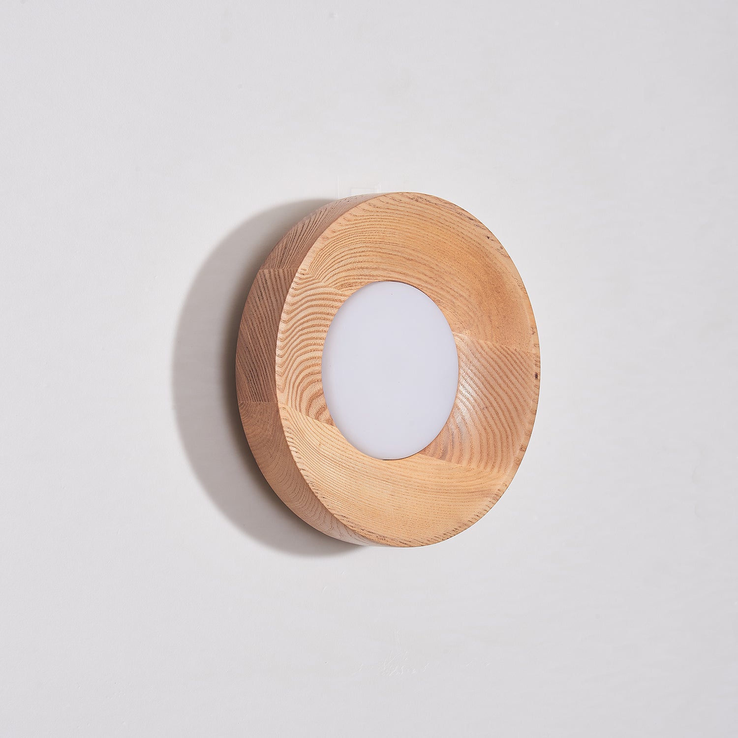Lustra Wall Lamp Walnut Wood Acrylic-Neutral Decor