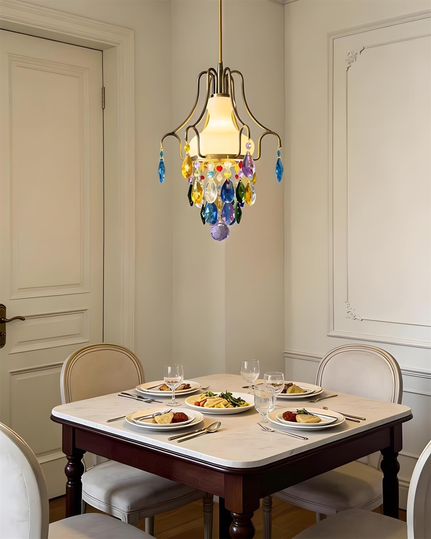 Jewel Drop Pendant Lamp