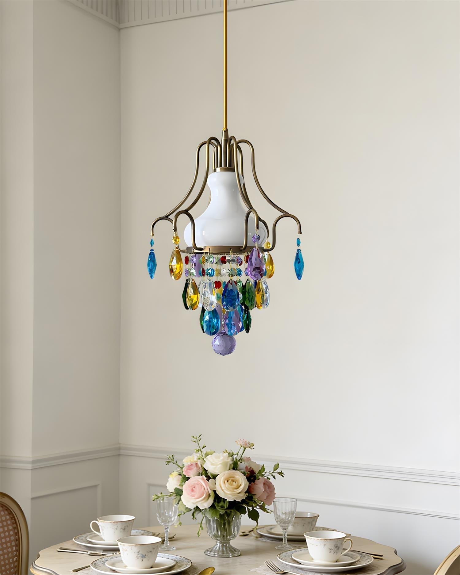 Jewel Drop Pendant Lamp