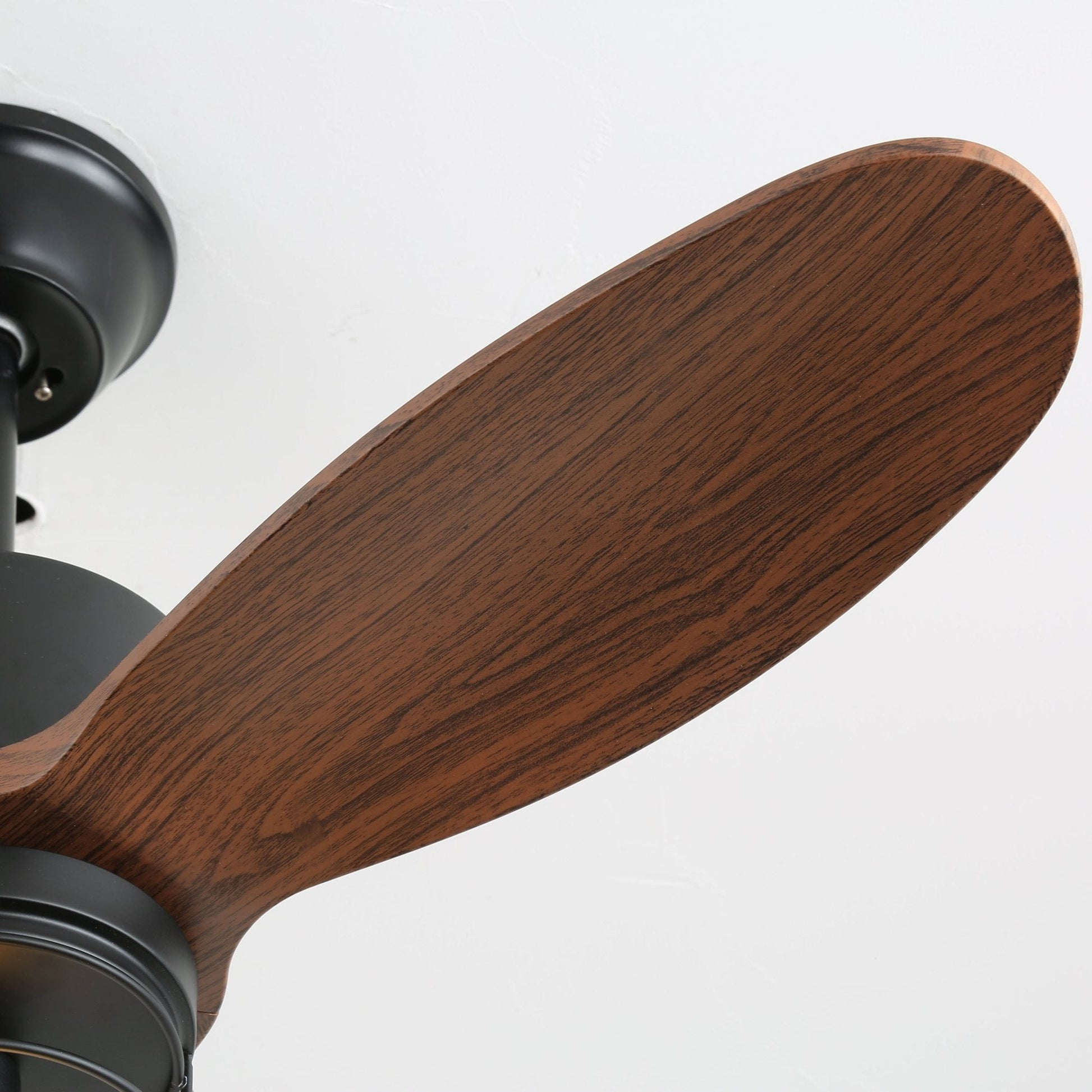 Brivn Industrial Wood Ceiling Fan Light-Neutral Decor