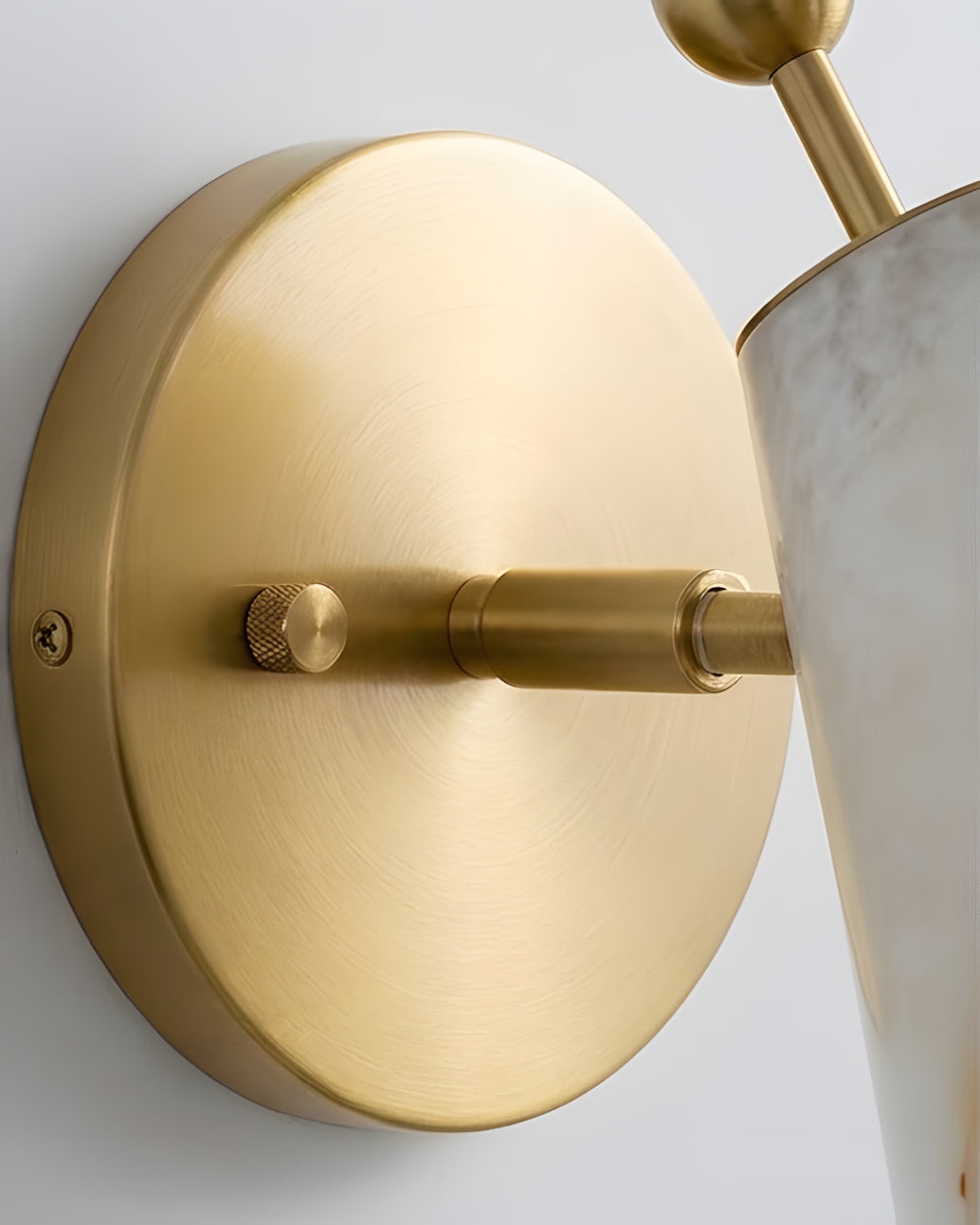 Iris Alabaster Wall Sconce