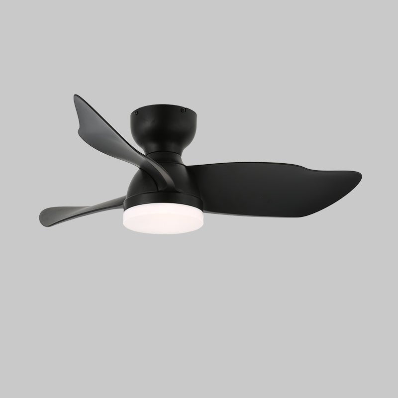 Mirella Silver Wood Ceiling Fan Light-Neutral Decor