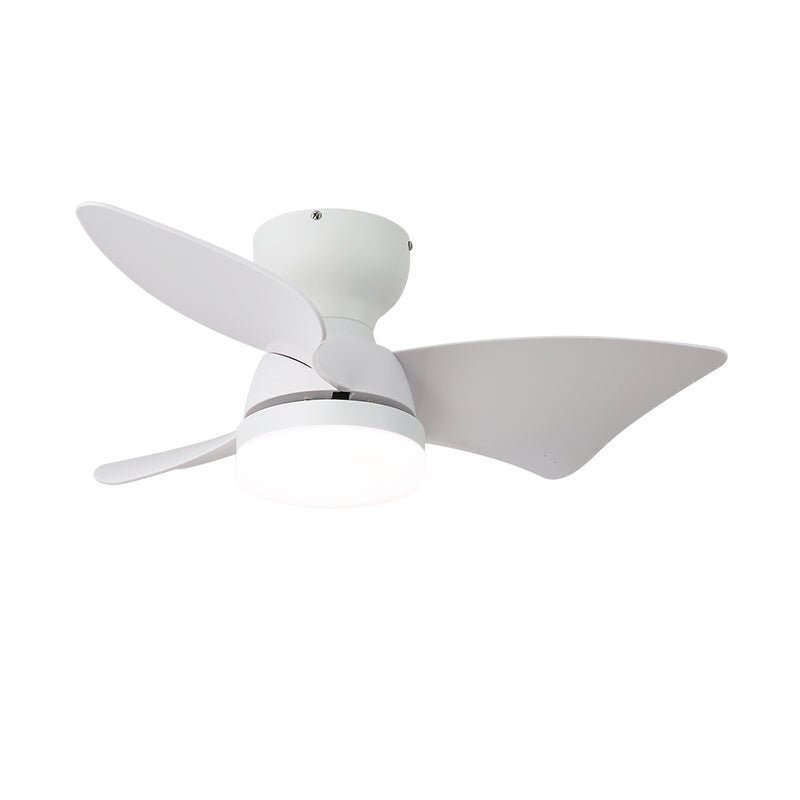Mirella Silver Wood Ceiling Fan Light-Neutral Decor