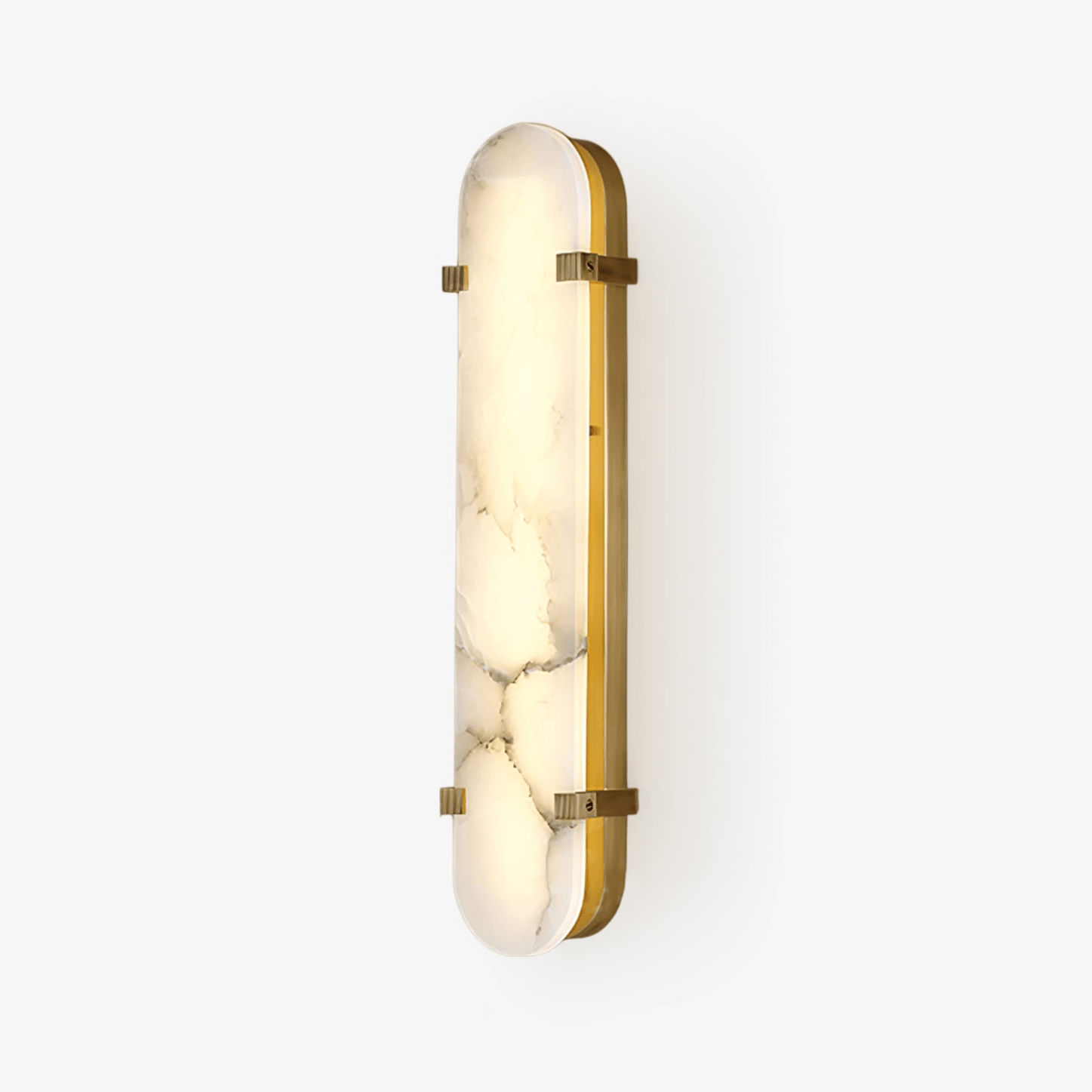 Lunaris Modern Alabaster Wall Light-Neutral Decor