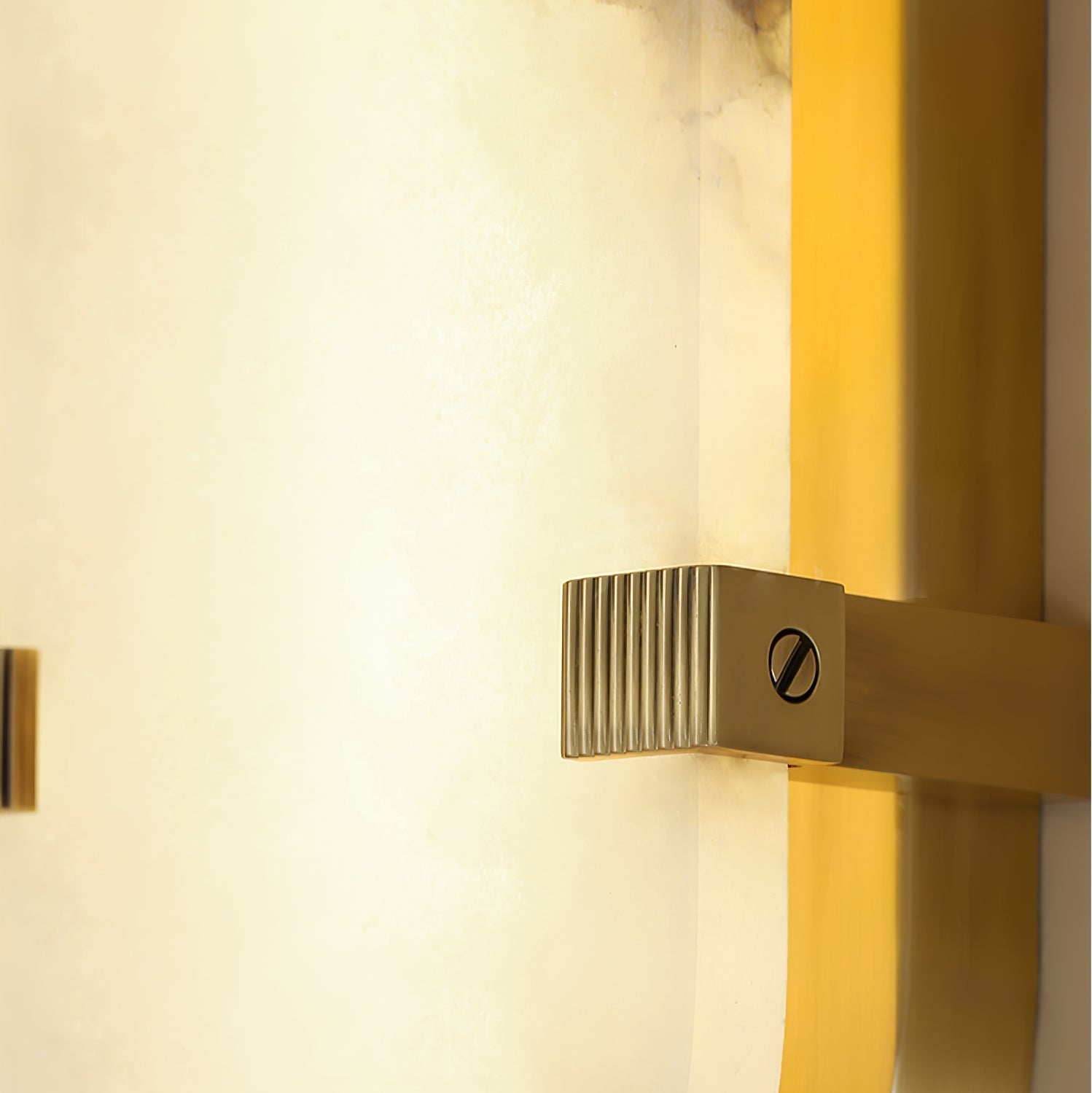 Lunaris Modern Alabaster Wall Light-Neutral Decor