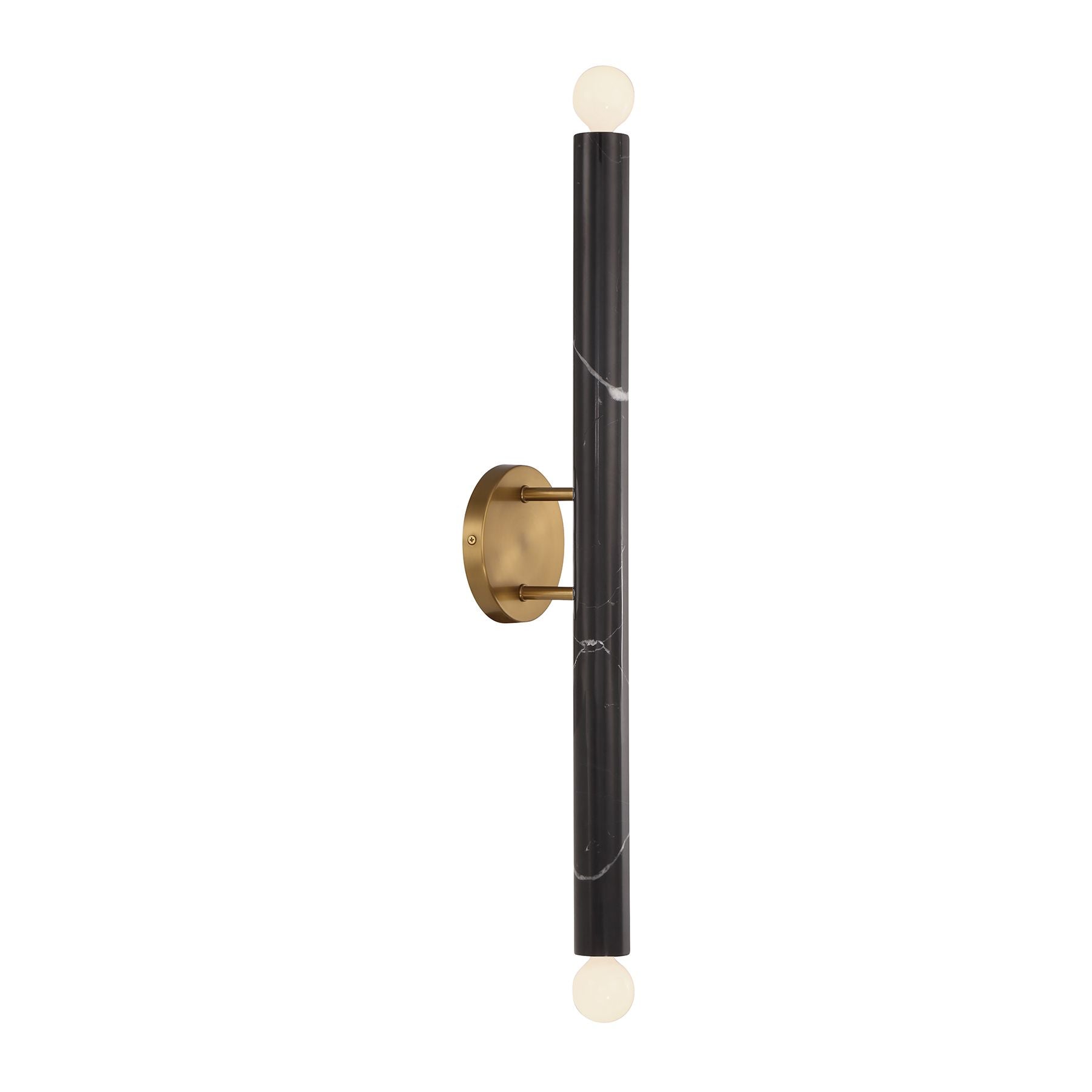 Product dimensions for the Callaway Marble Wall Lamp.