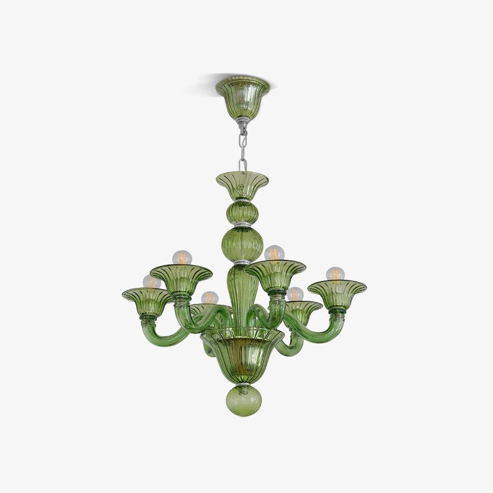 Vase Chandelier Murano Glass Exotic-Neutral Decor