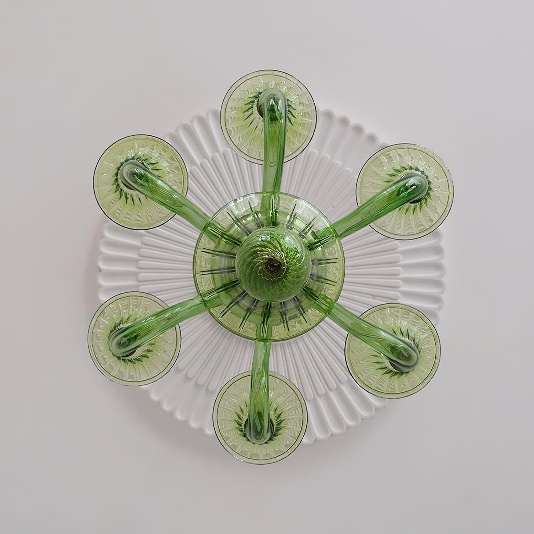 Vase Chandelier Murano Glass Exotic-Neutral Decor