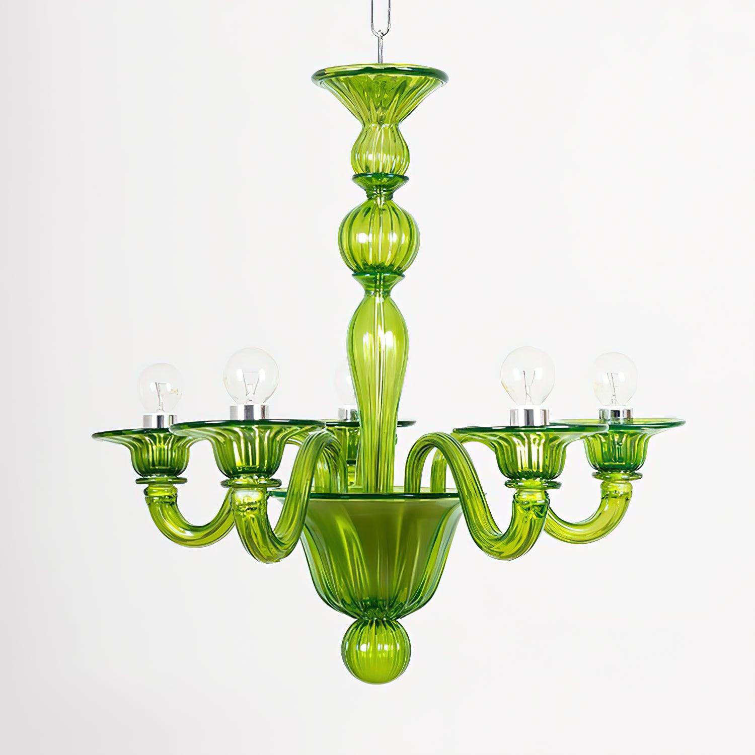 Vase Chandelier Murano Glass Exotic-Neutral Decor