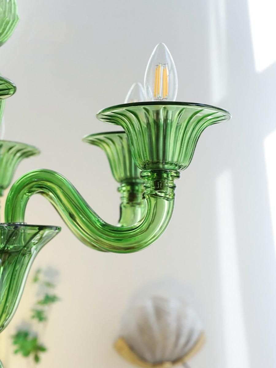 Vase Chandelier Murano Glass Exotic-Neutral Decor