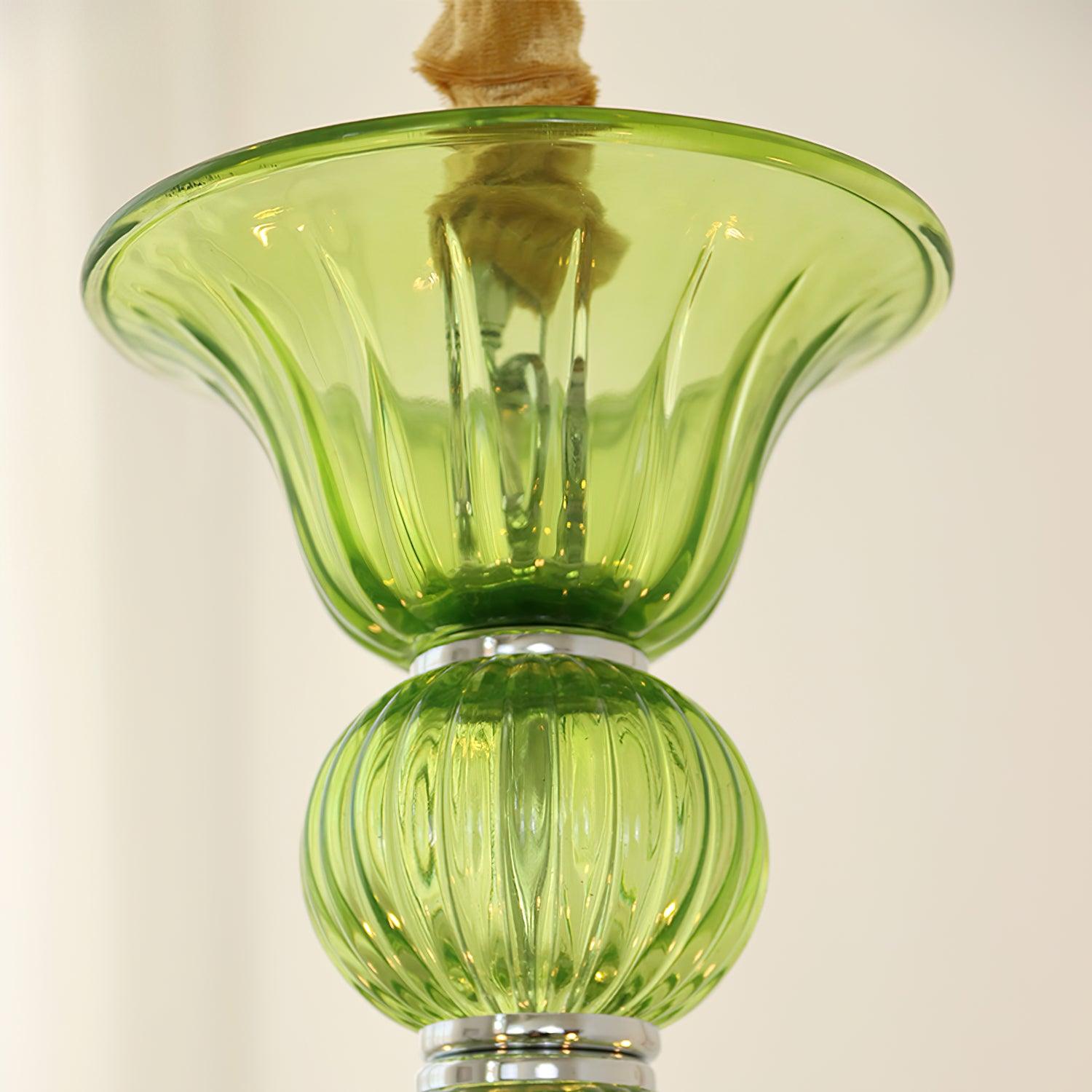 Vase Chandelier Murano Glass Exotic-Neutral Decor