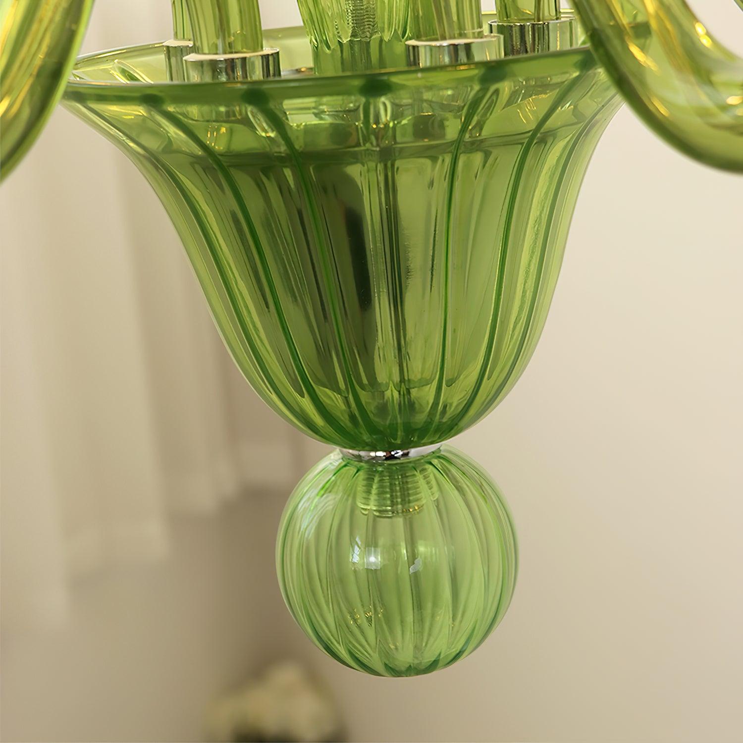 Vase Chandelier Murano Glass Exotic-Neutral Decor