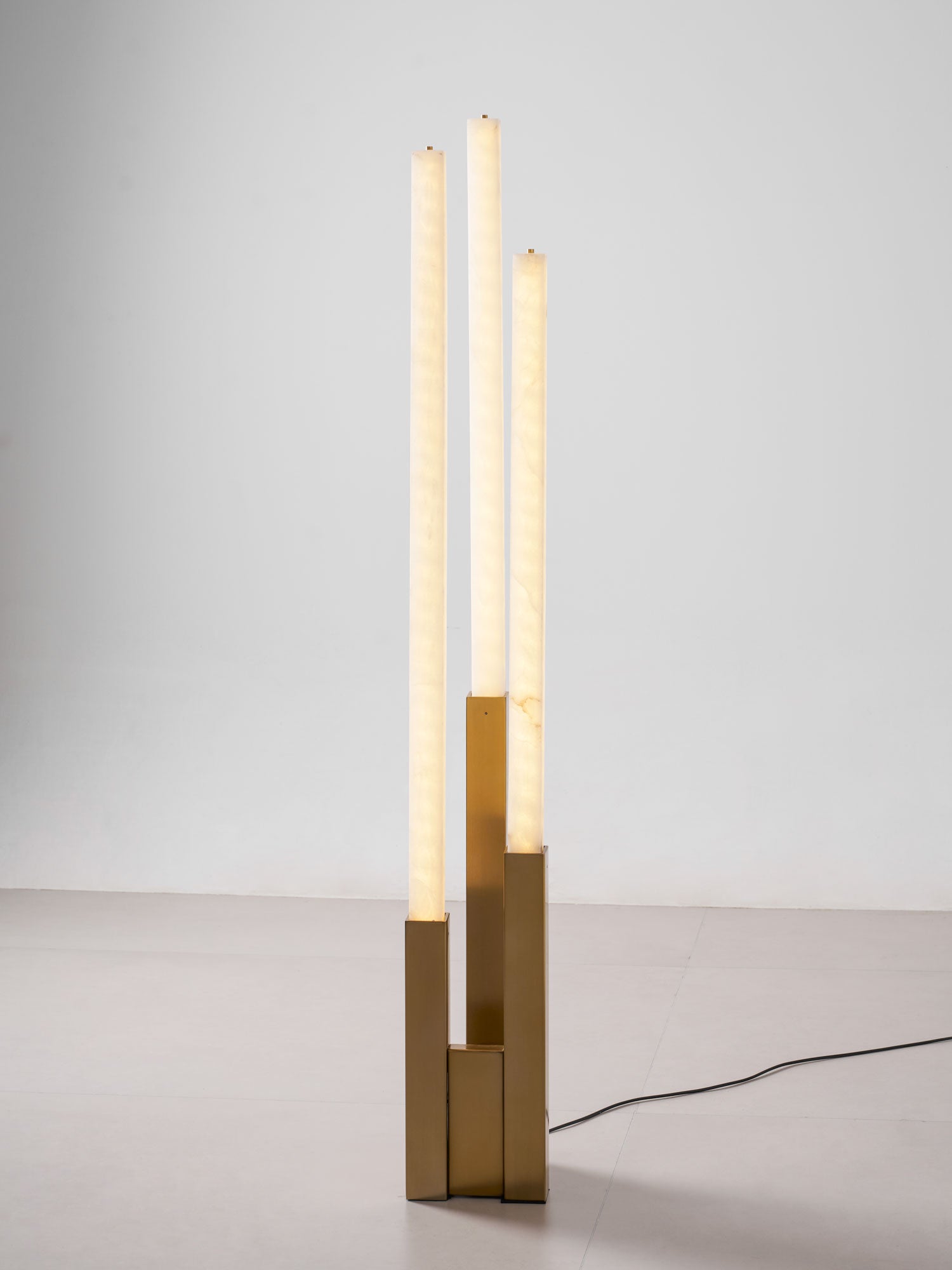 Callisto Alabaster Floor Lamp-Neutral Decor