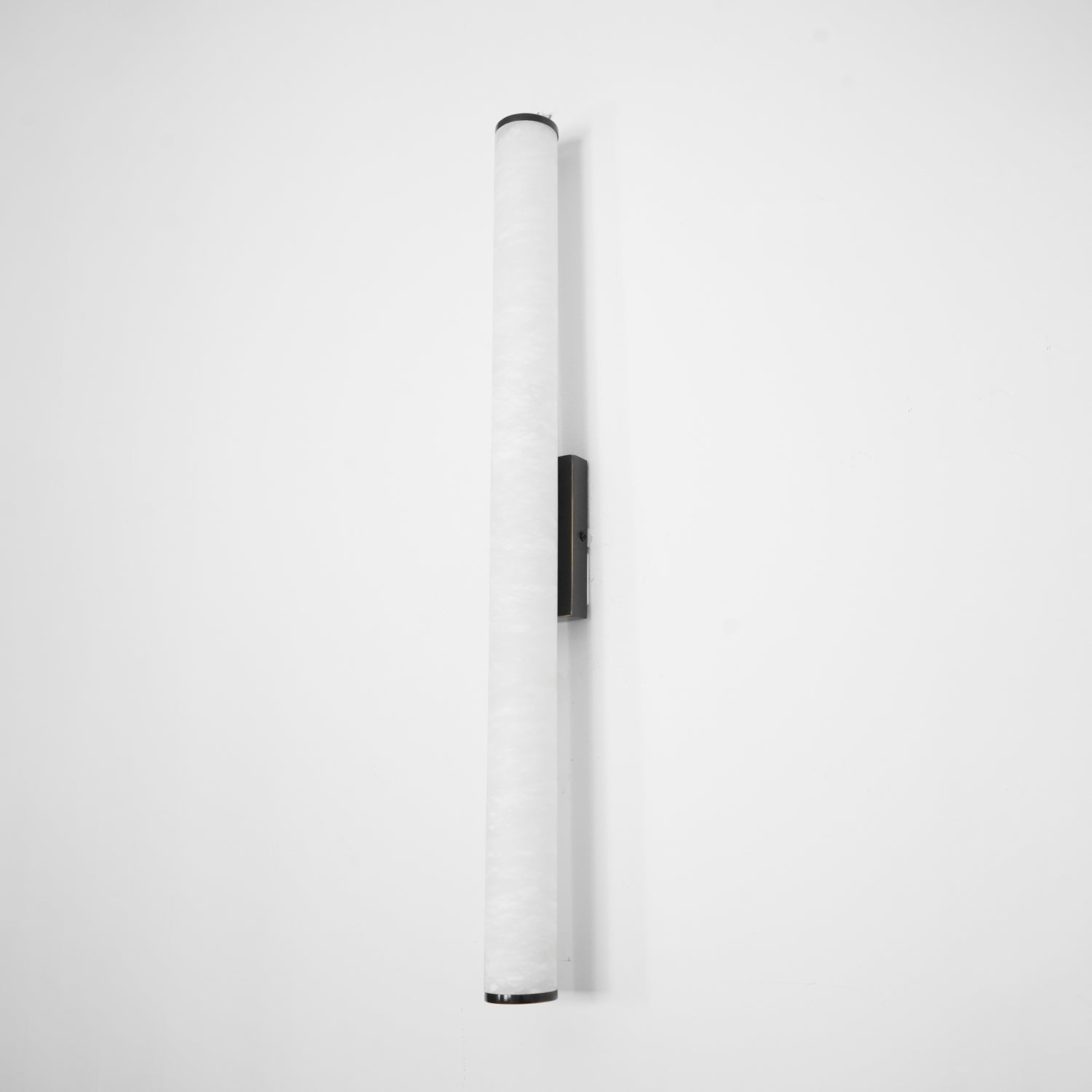 Nyvynor Rectangular Alabaster Wall Light-Neutral Decor