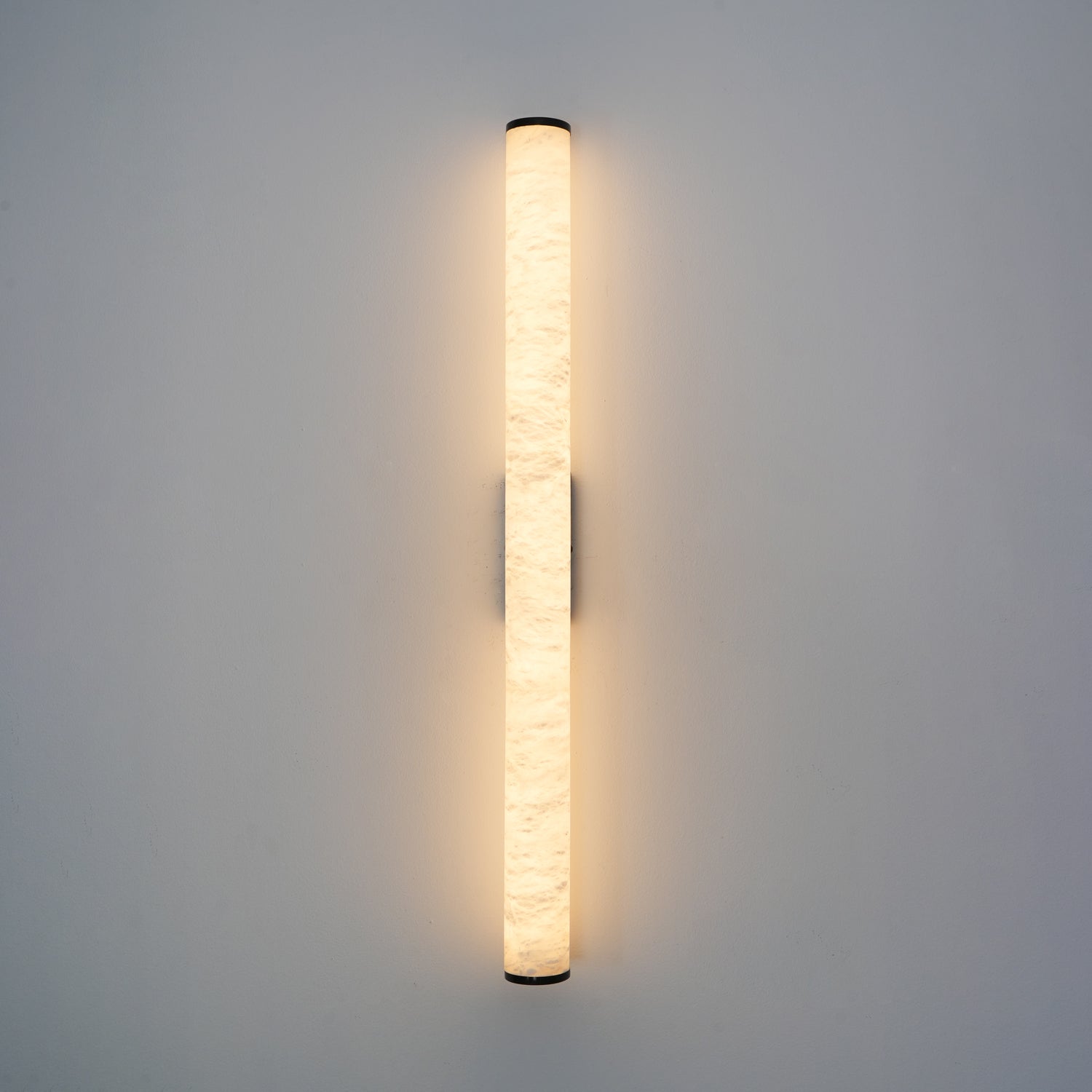 Nyvynor Rectangular Alabaster Wall Light-Neutral Decor