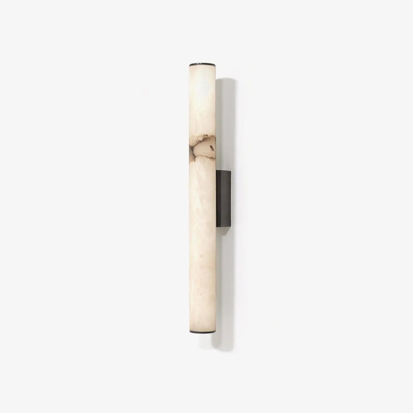 Nyvynor Rectangular Alabaster Wall Light-Neutral Decor