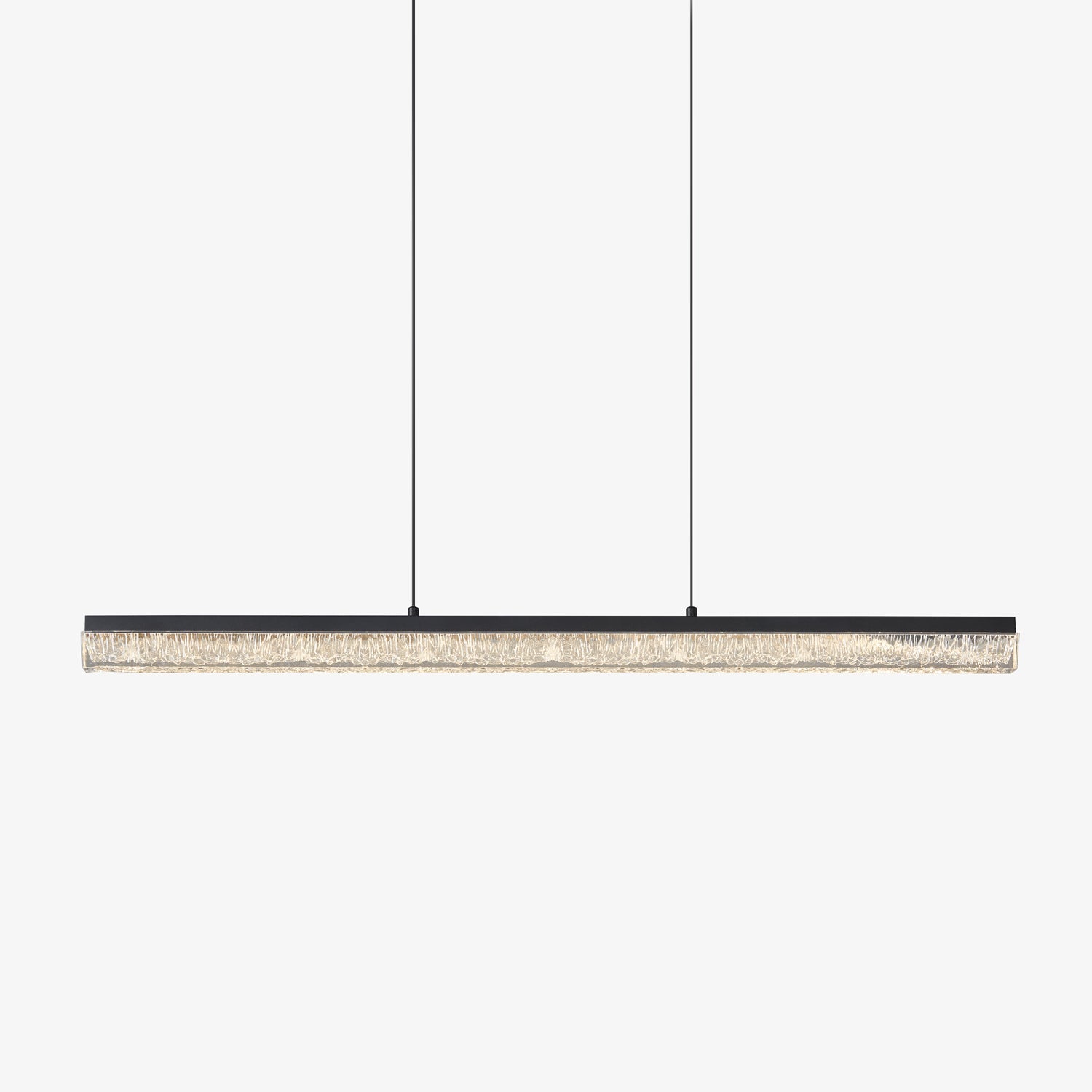 Lustra Pendant Light Black Acrylic Linear-Neutral Decor