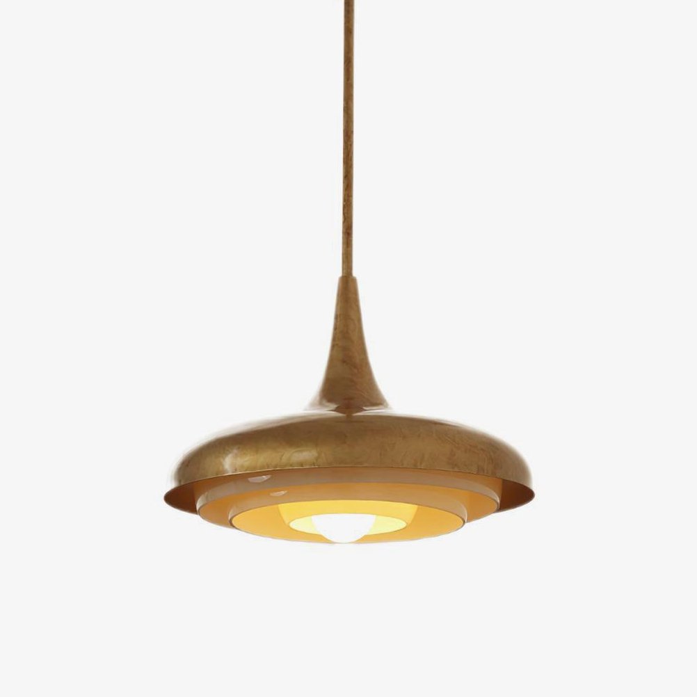 Vika Mid-Century Modern Glass Pendant Light-Neutral Decor