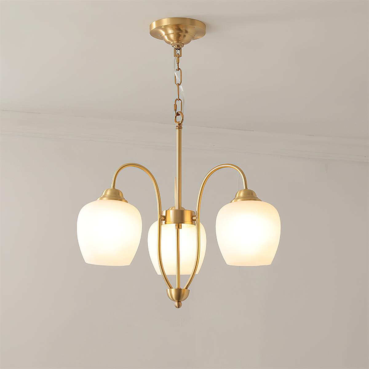 Evadne Petiole Chandelier