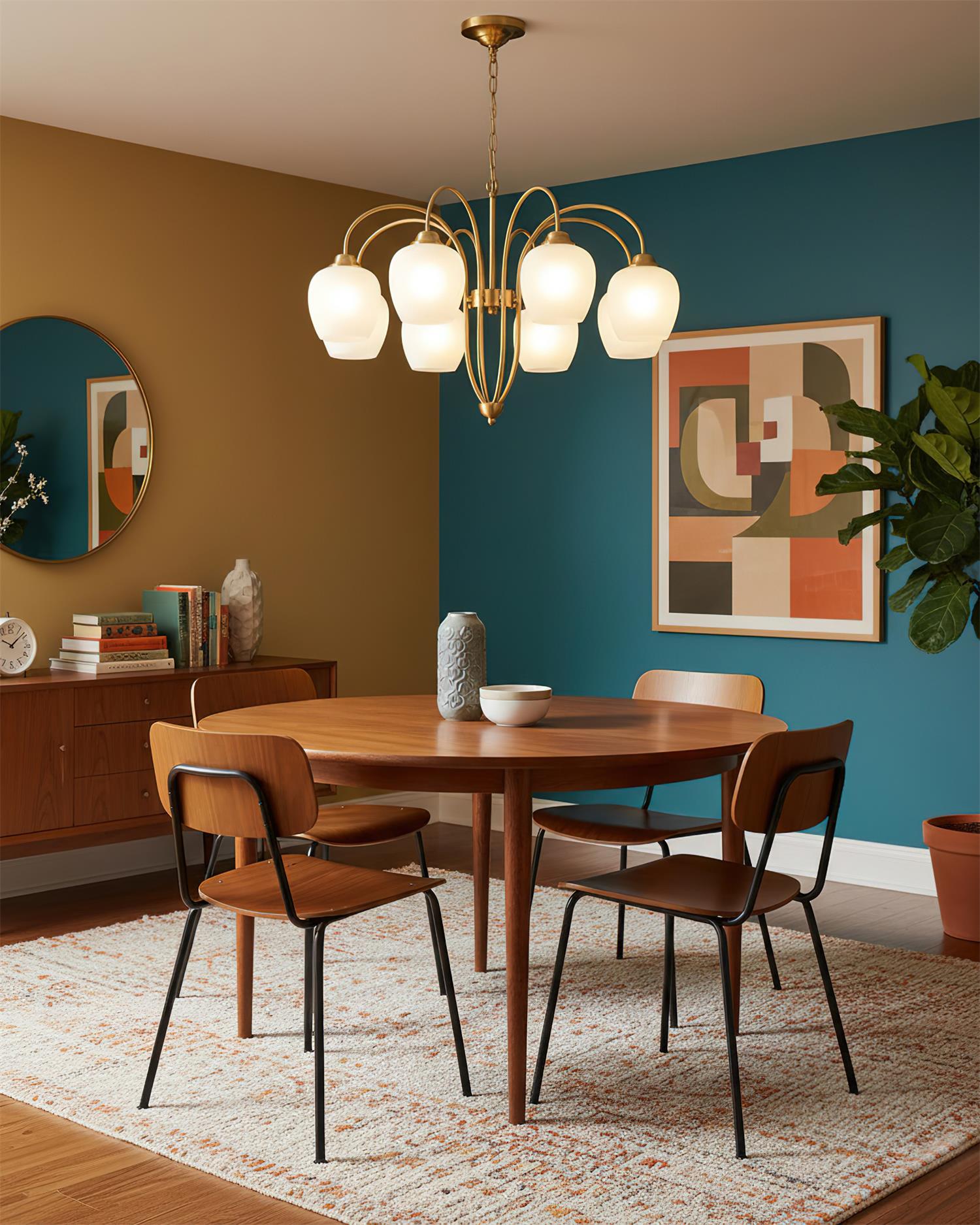 Evadne Petiole Chandelier