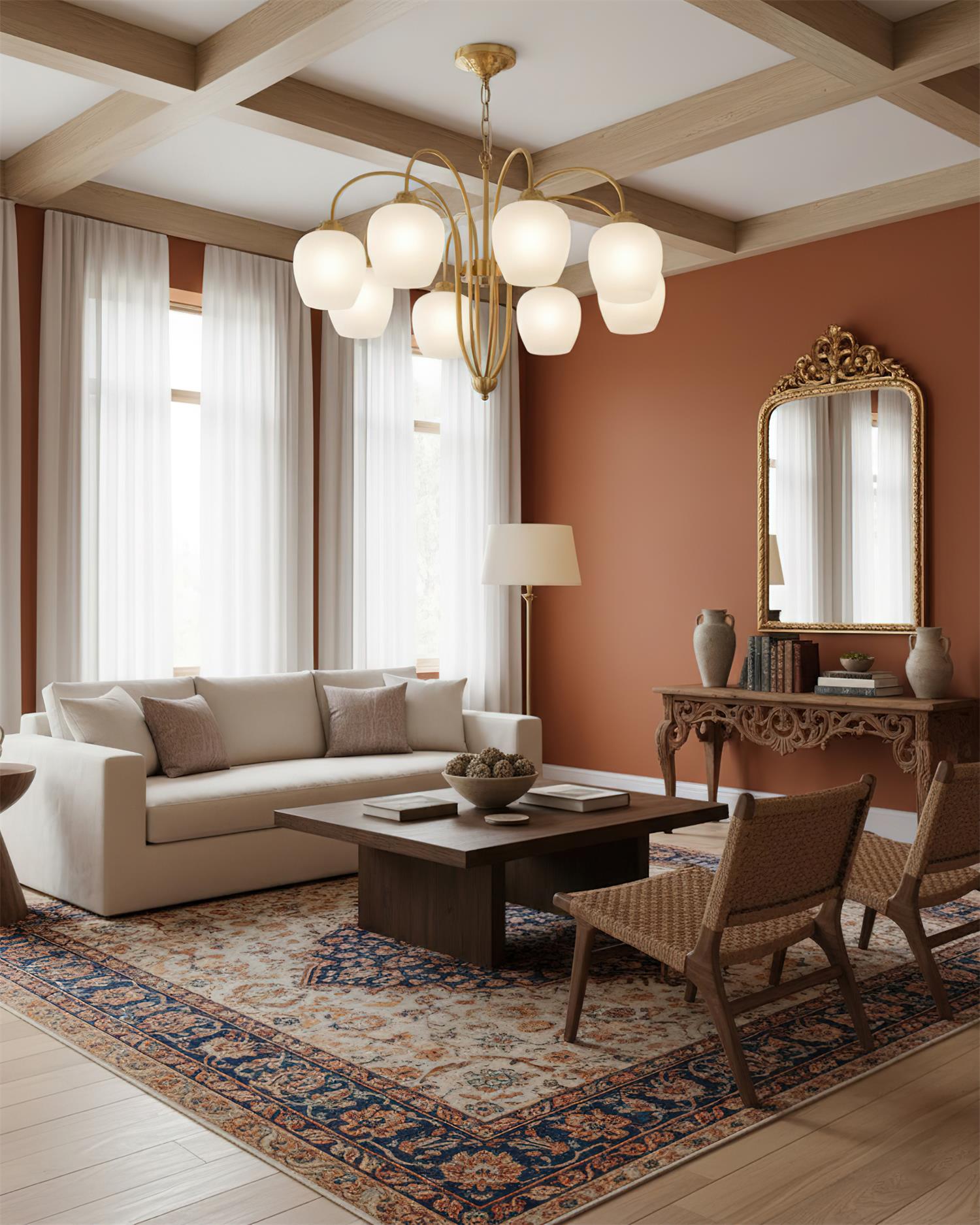 Evadne Petiole Chandelier