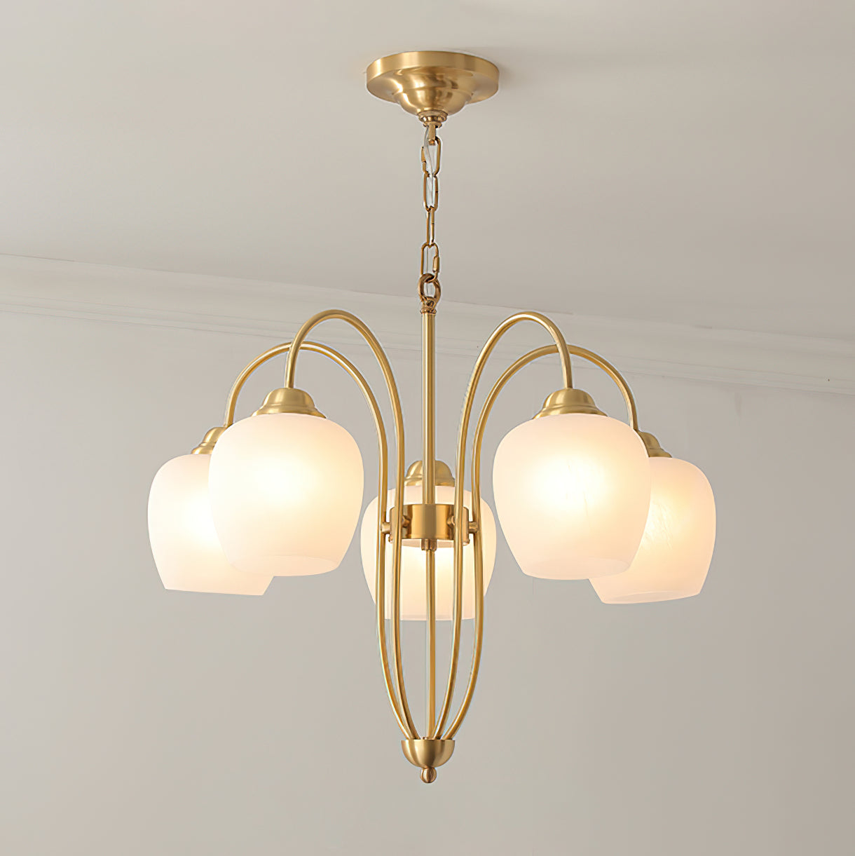 Evadne Petiole Chandelier