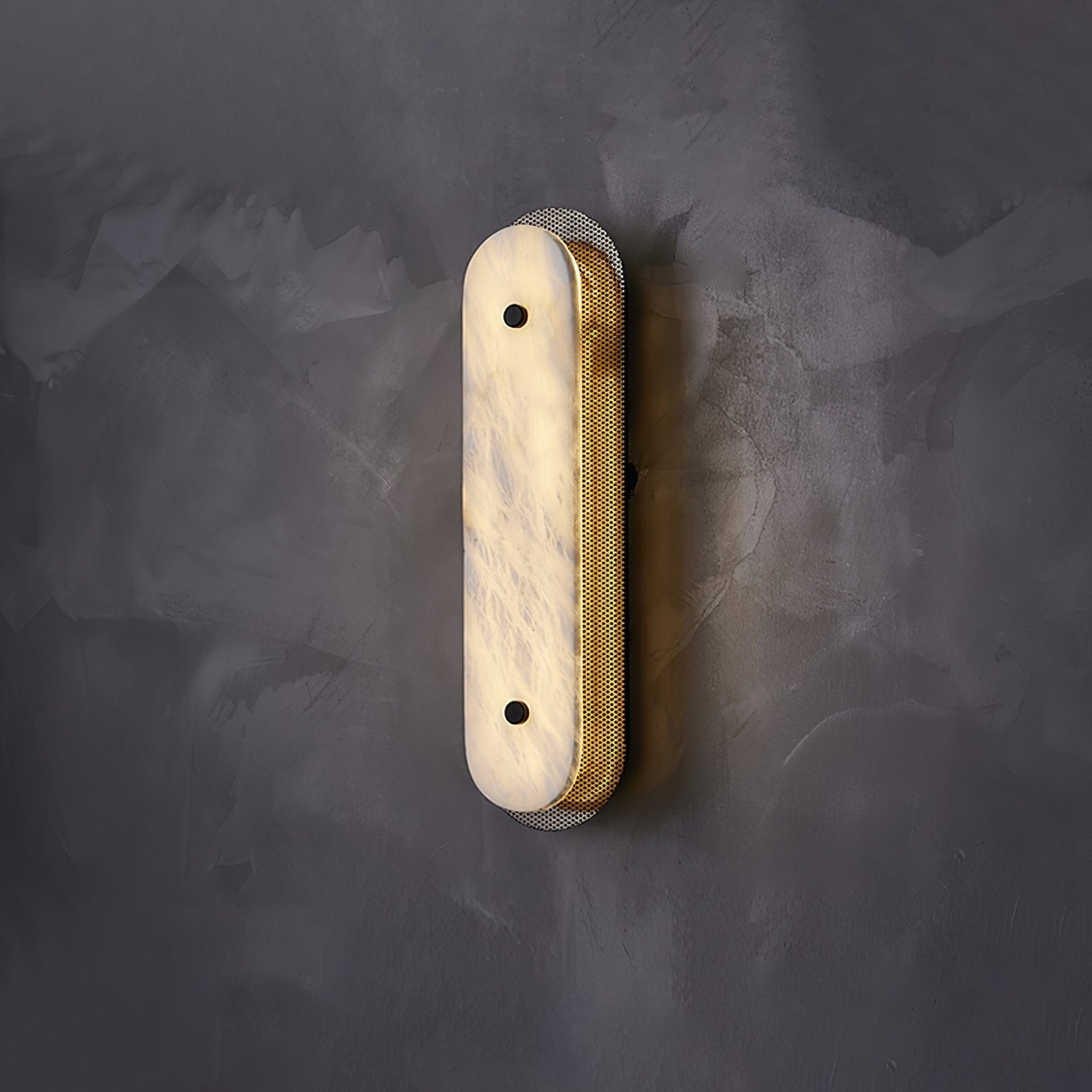 Erthee Linear Alabaster Wall Light-Neutral Decor