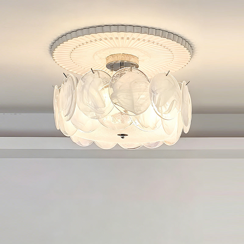 The green version of the Camden Glass Ceiling Mount.