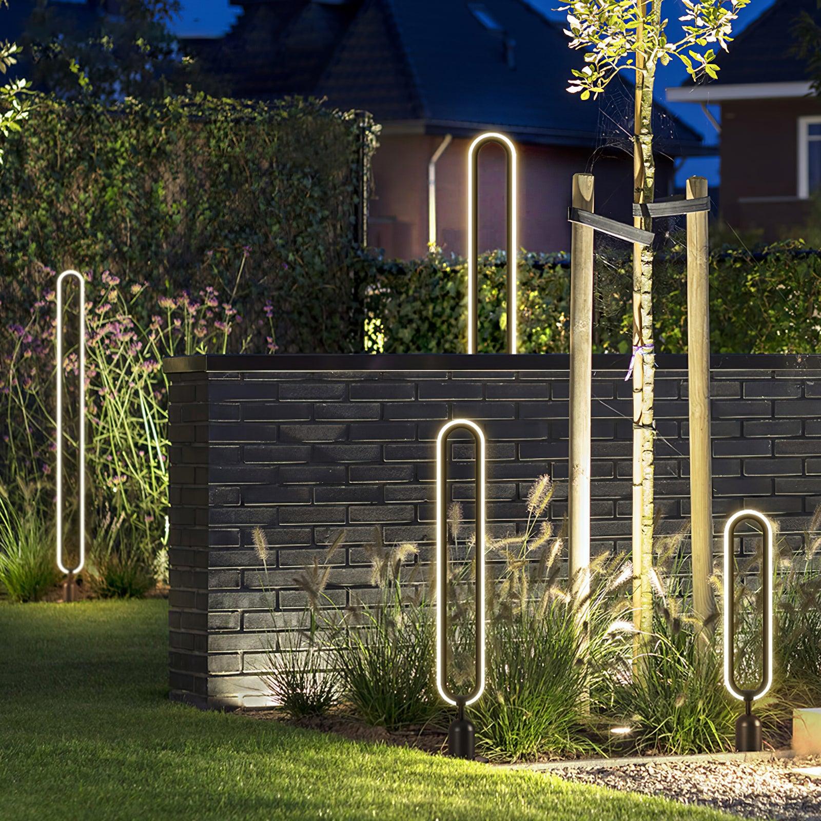 Ovalor Black Garden Outdoor Light-Neutral Decor