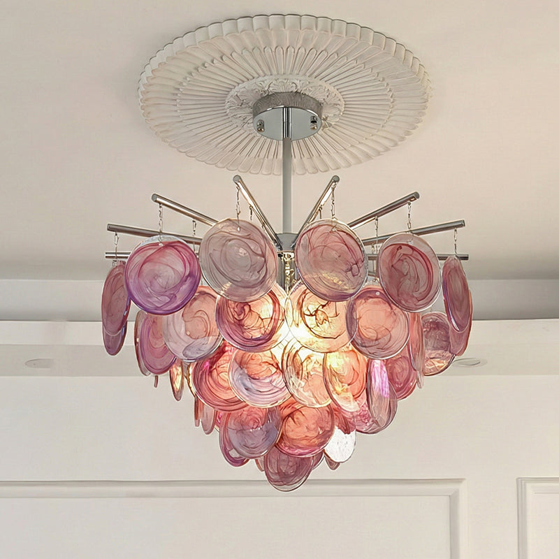 Velmira Glass Chandelier