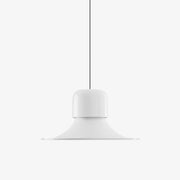 Lustra Pendant Light Aluminum Curved for Kitchen-Neutral Decor