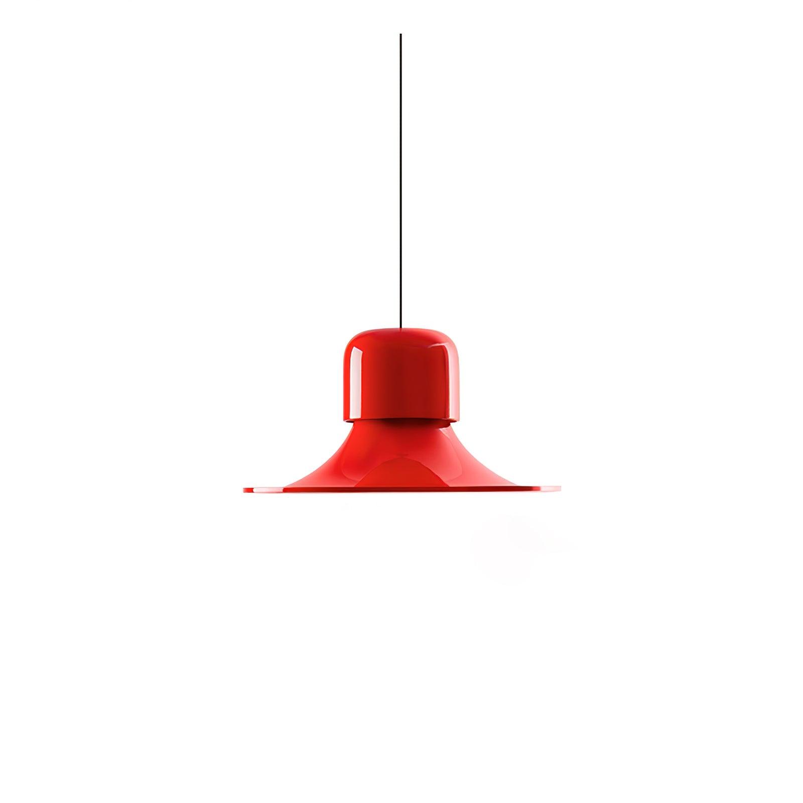 Lustra Pendant Light Aluminum Curved for Kitchen-Neutral Decor