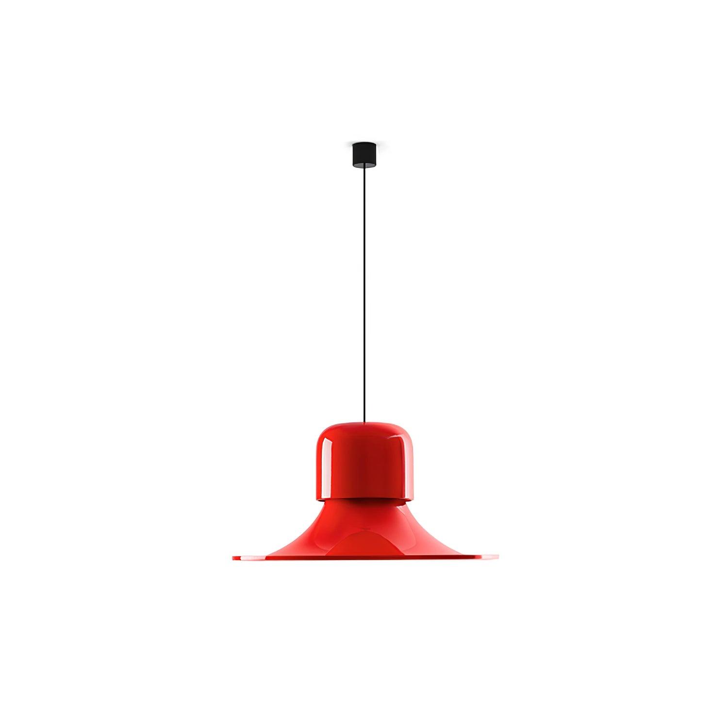 Lustra Pendant Light Aluminum Curved for Kitchen-Neutral Decor