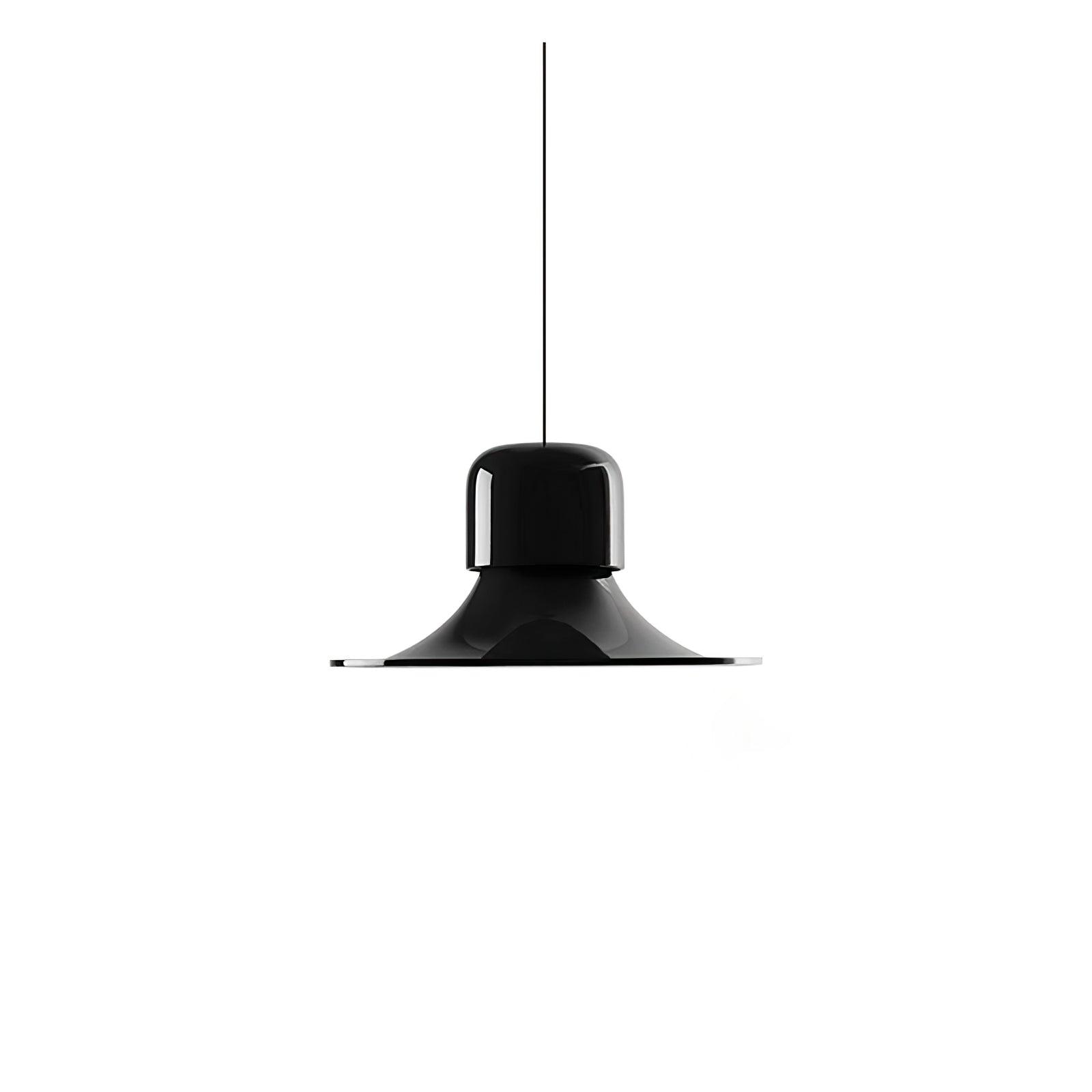 Lustra Pendant Light Aluminum Curved for Kitchen-Neutral Decor