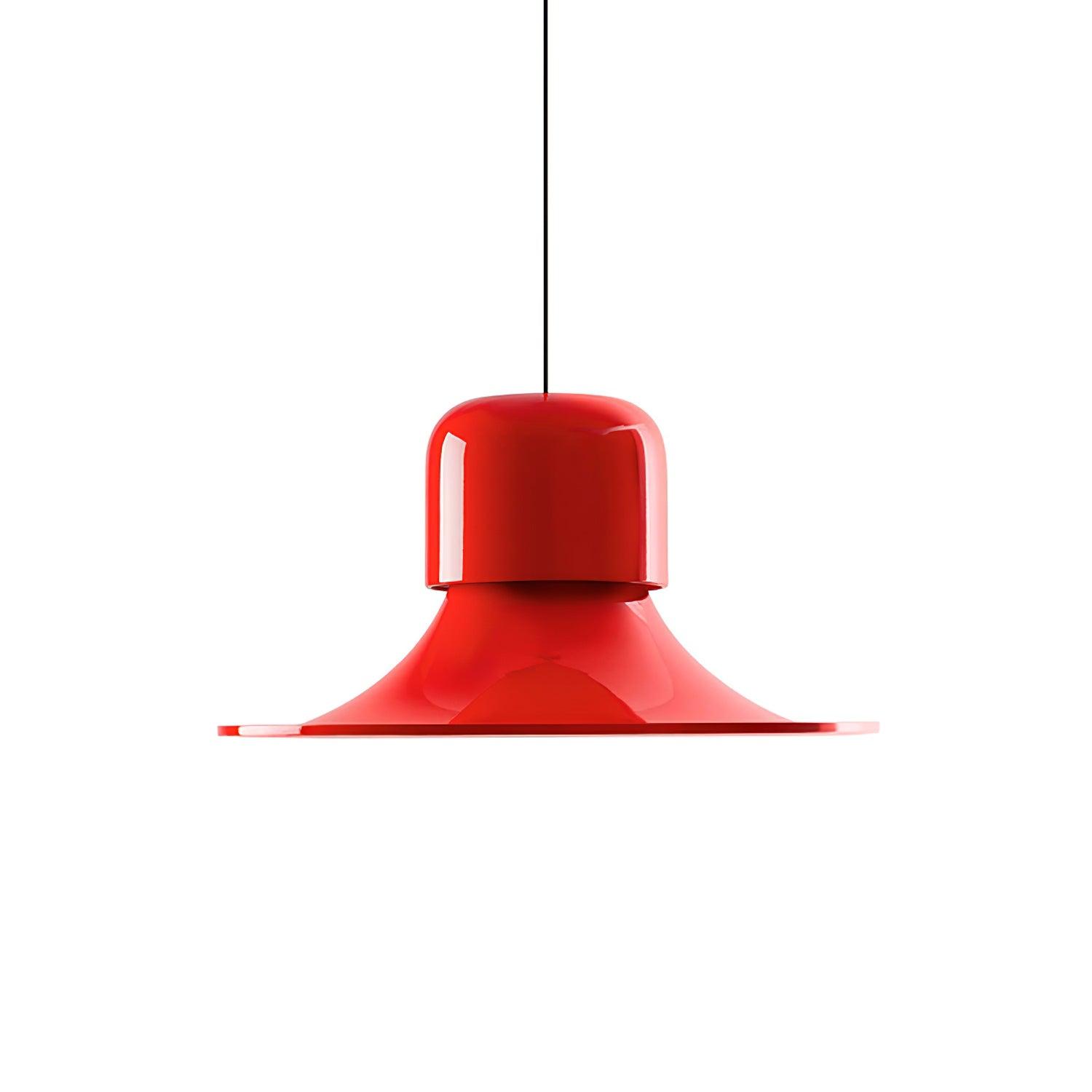 Lustra Pendant Light Aluminum Curved for Kitchen-Neutral Decor