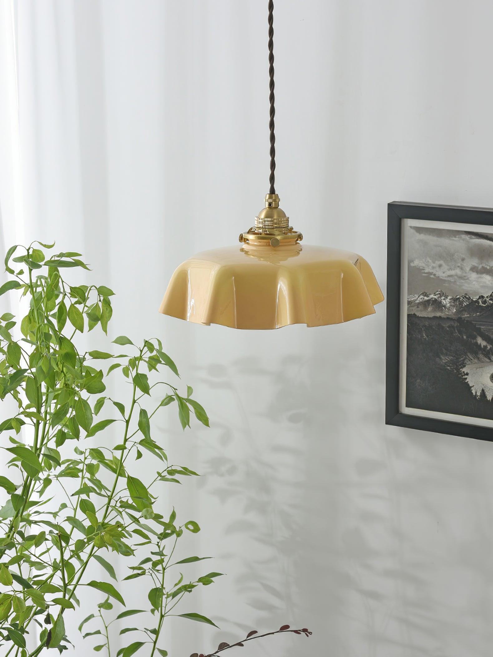 Lustra Pendant Light French Flower for Dining Room-Neutral Decor