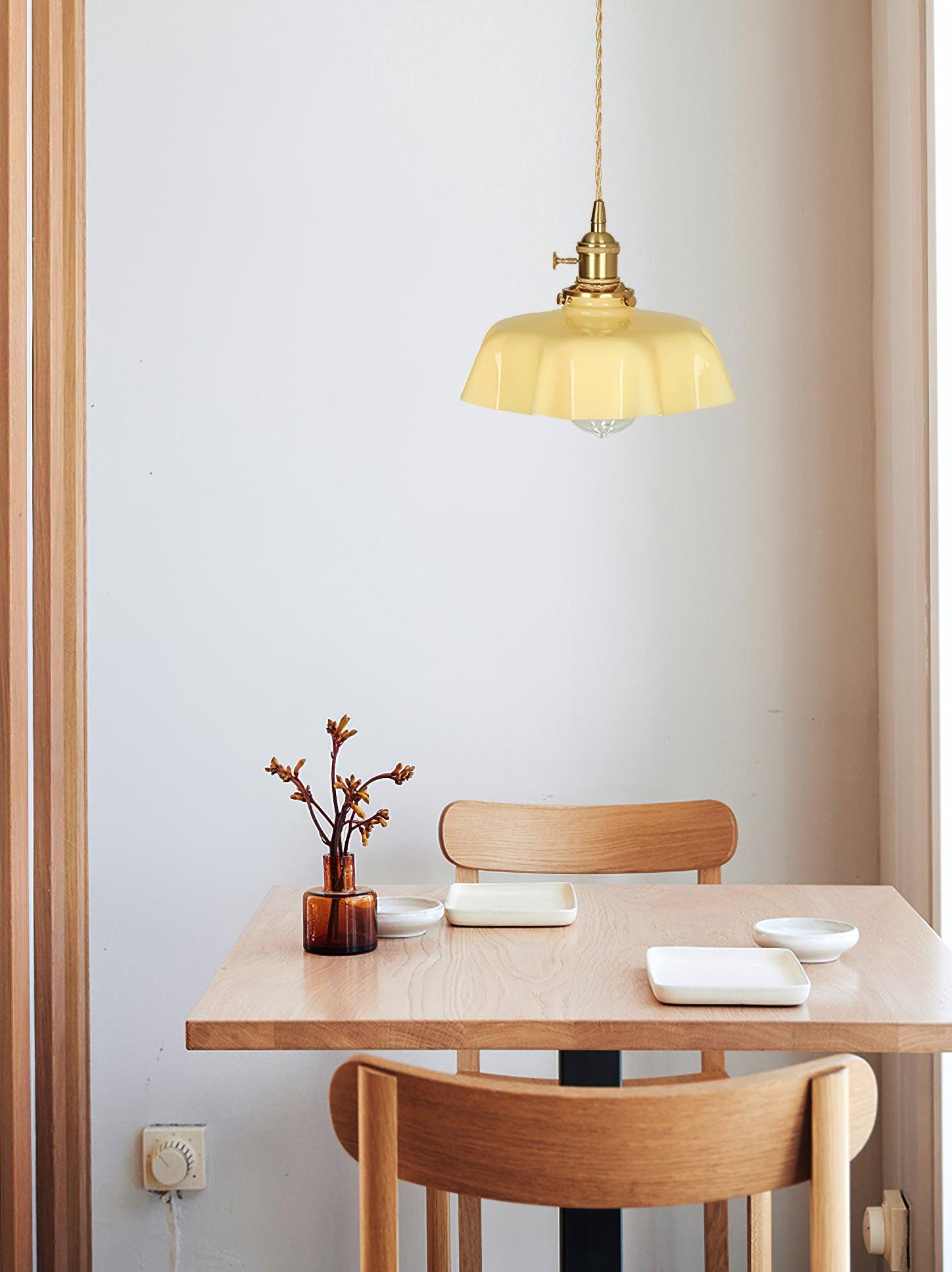 Lustra Pendant Light French Flower for Dining Room-Neutral Decor