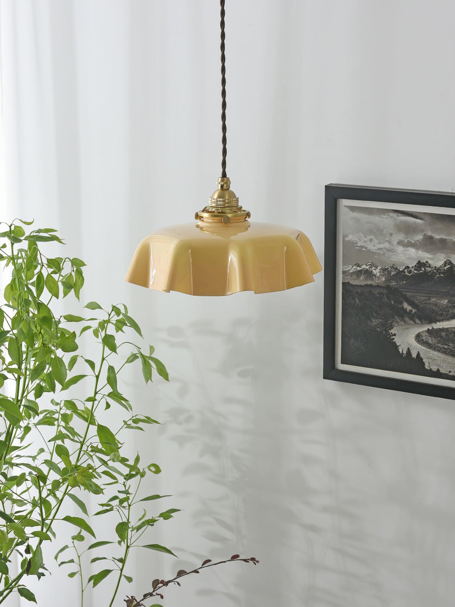 Lustra Pendant Light French Flower for Dining Room-Neutral Decor
