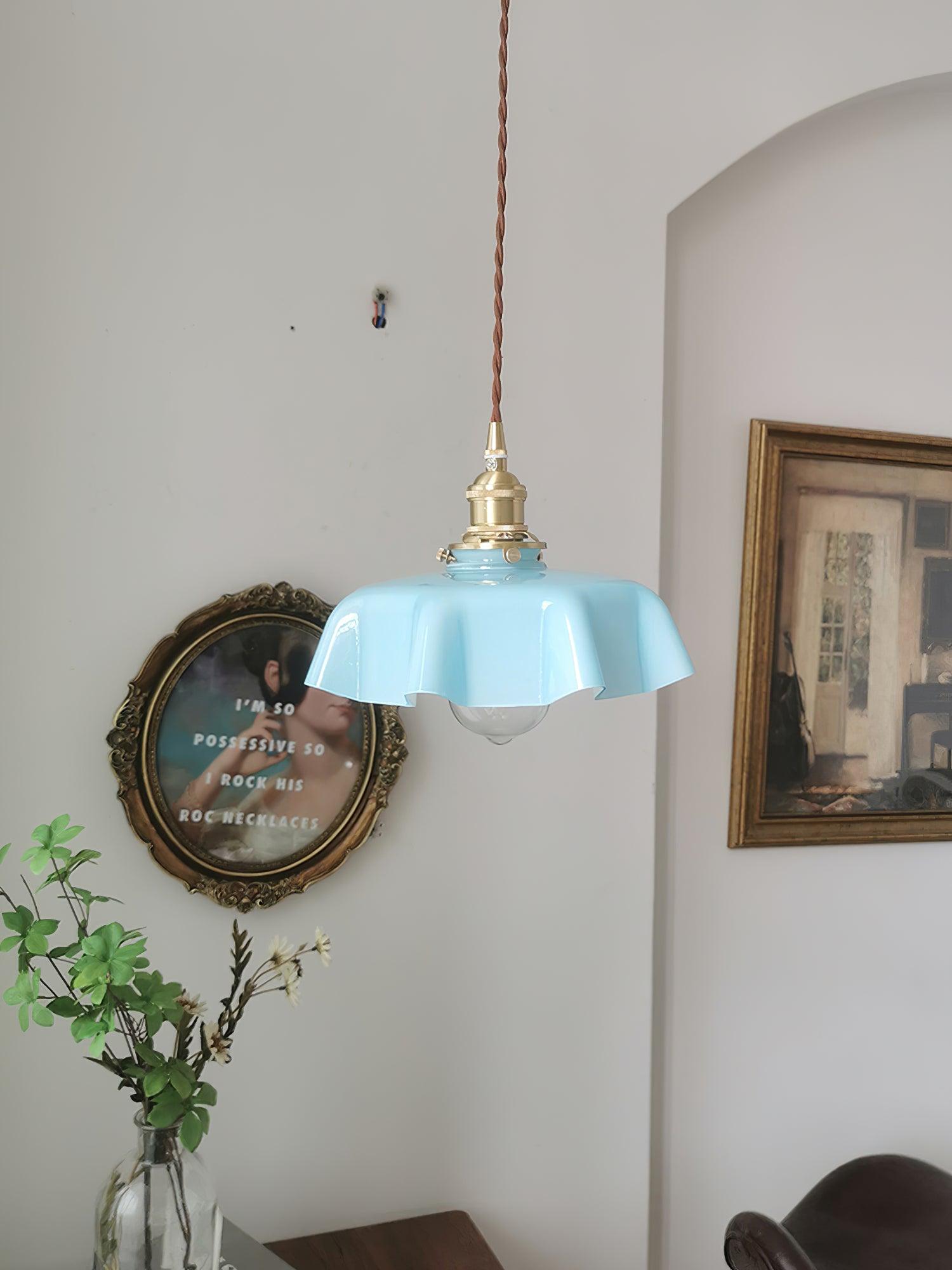 Lustra Pendant Light French Flower for Dining Room-Neutral Decor