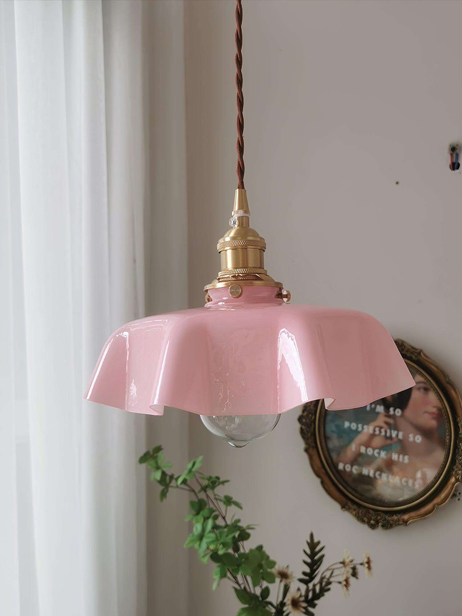 Lustra Pendant Light French Flower for Dining Room-Neutral Decor