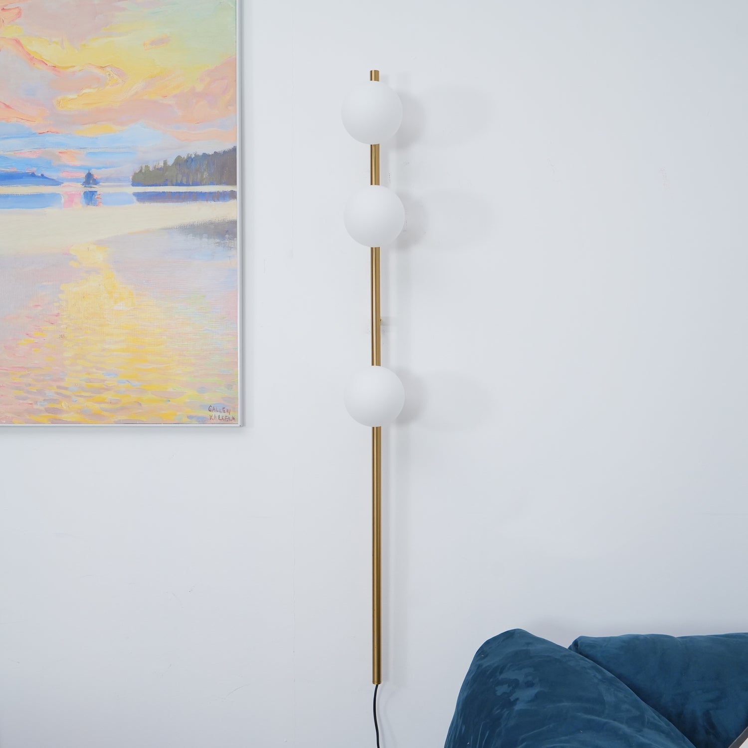 Ultheia Modern Minimalist Candied Balls Glass Wall Light-Neutral Decor