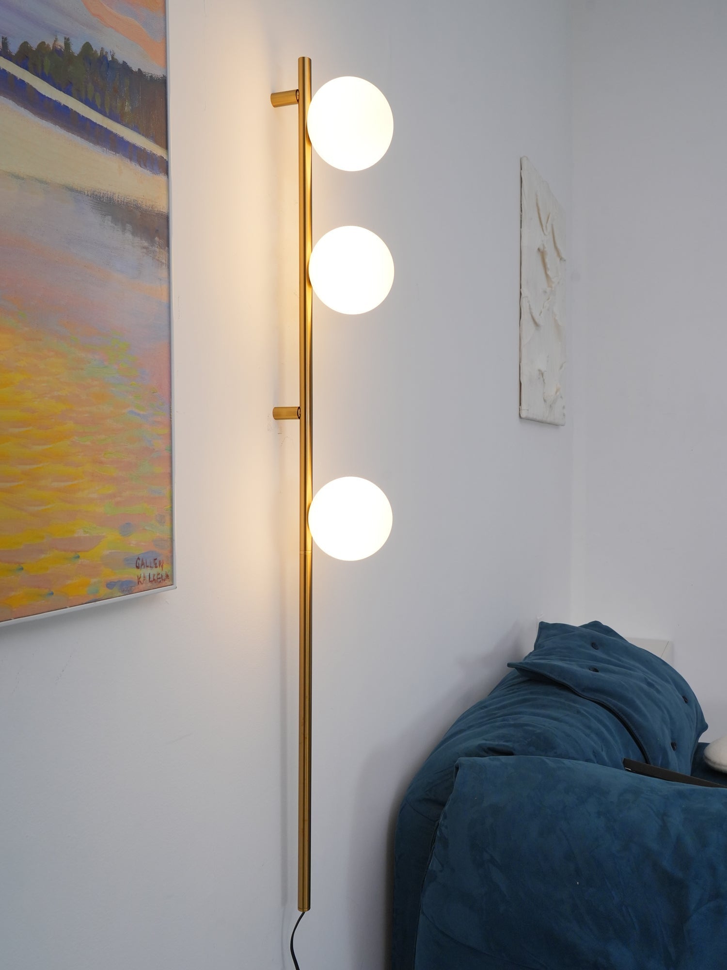 Ultheia Modern Minimalist Candied Balls Glass Wall Light-Neutral Decor