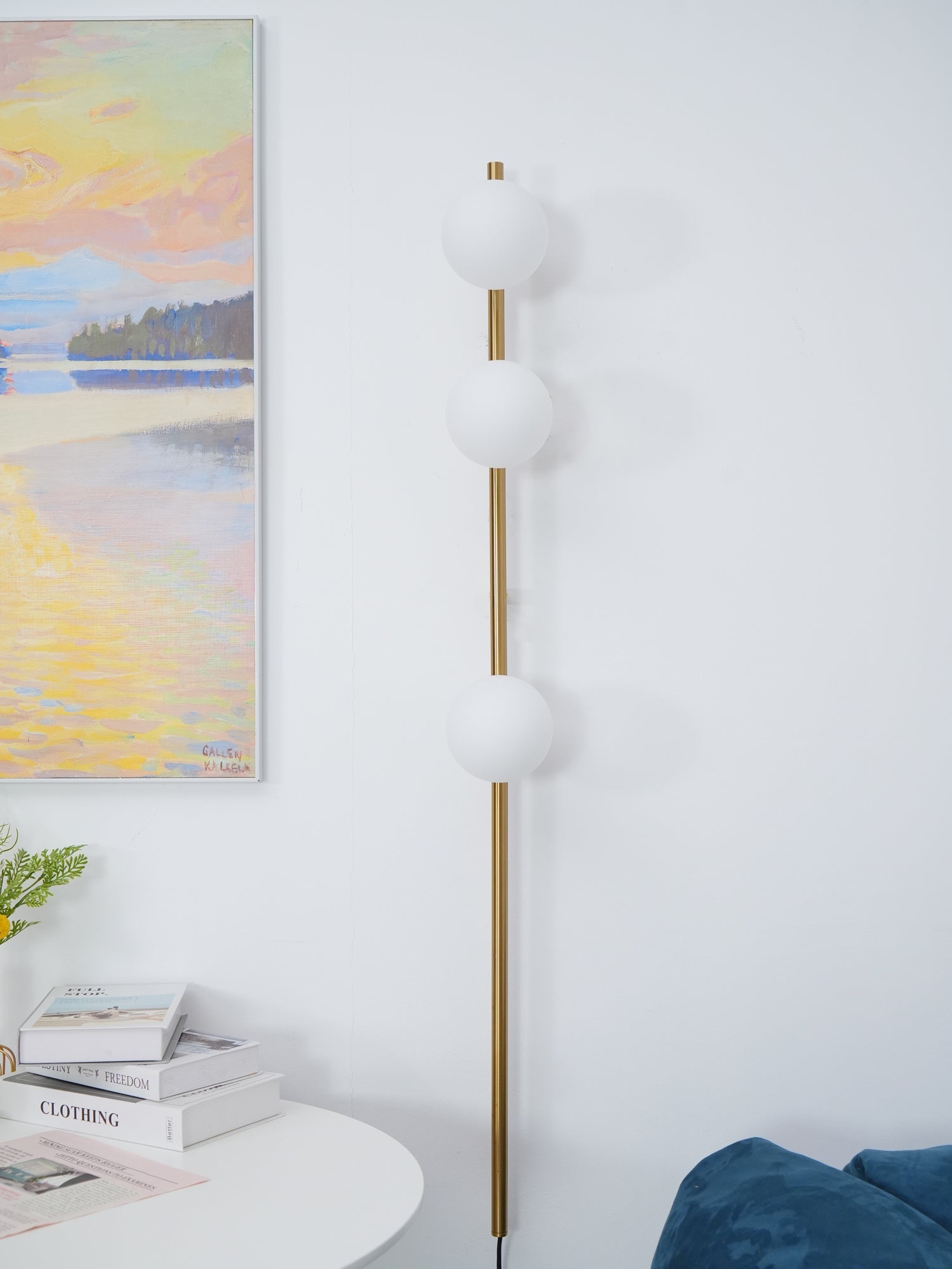 Ultheia Modern Minimalist Candied Balls Glass Wall Light-Neutral Decor