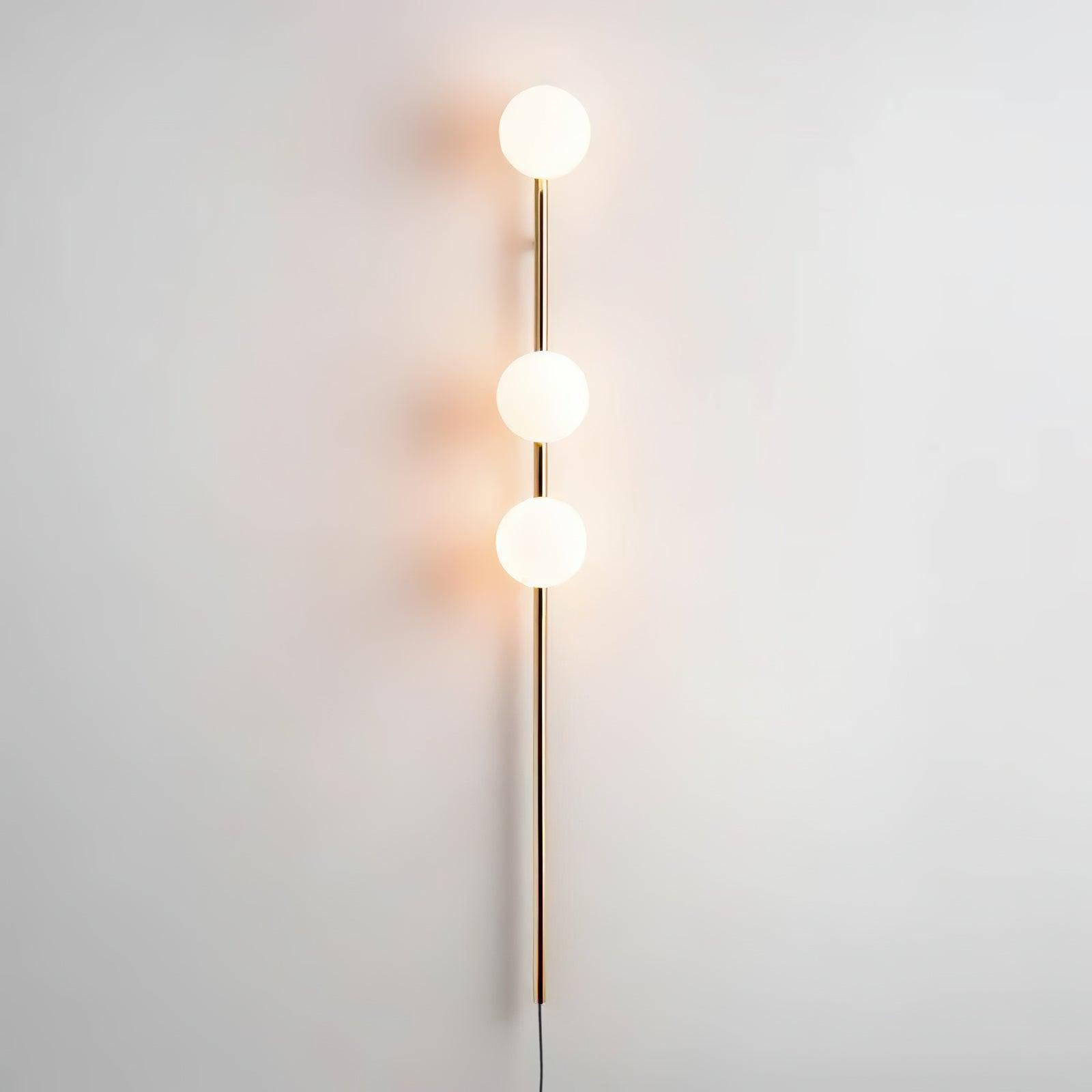 Ultheia Modern Minimalist Candied Balls Glass Wall Light-Neutral Decor