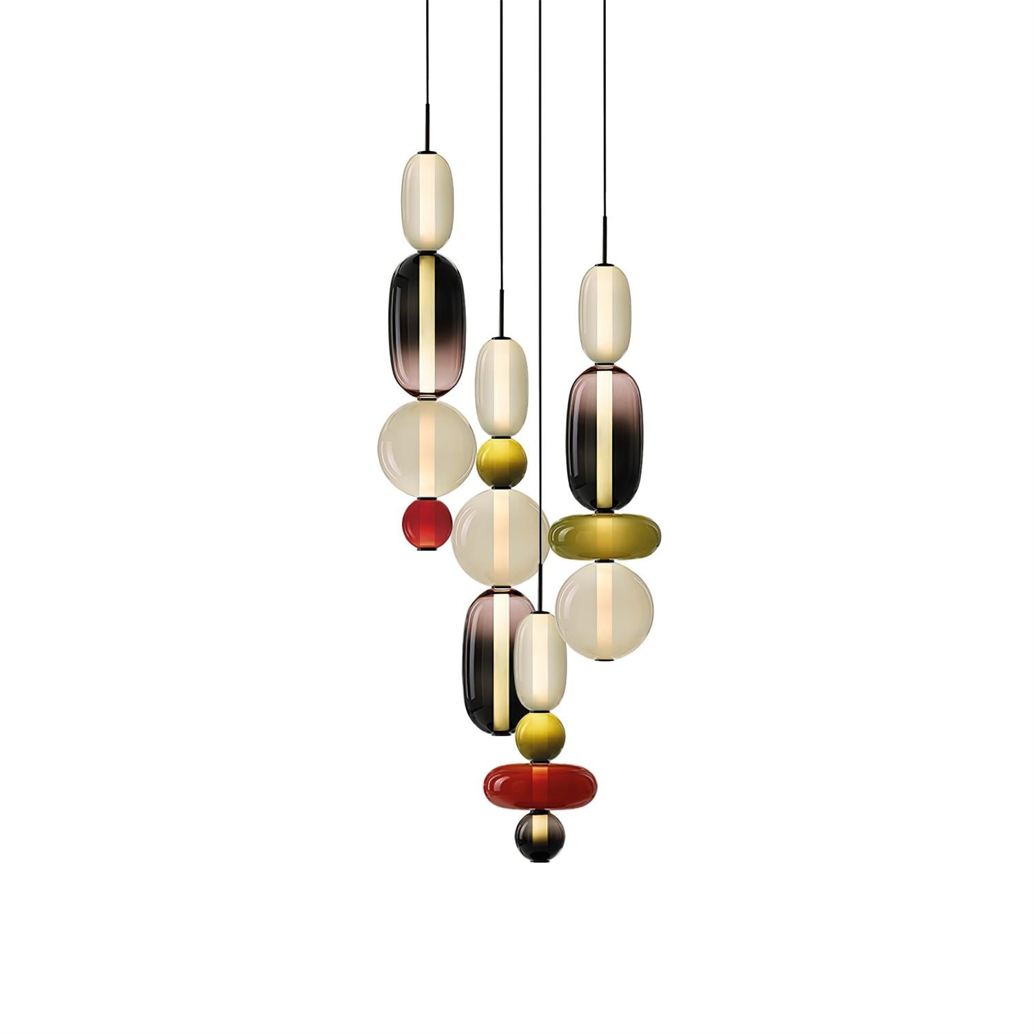 Serena Glass Chandelier