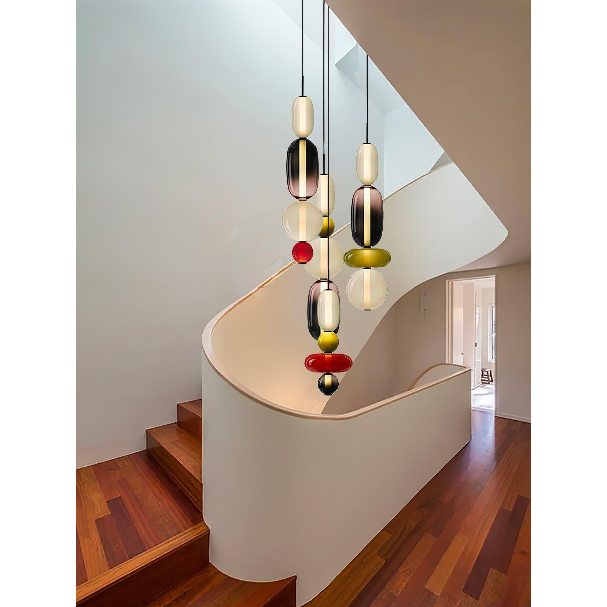 Serena Glass Chandelier