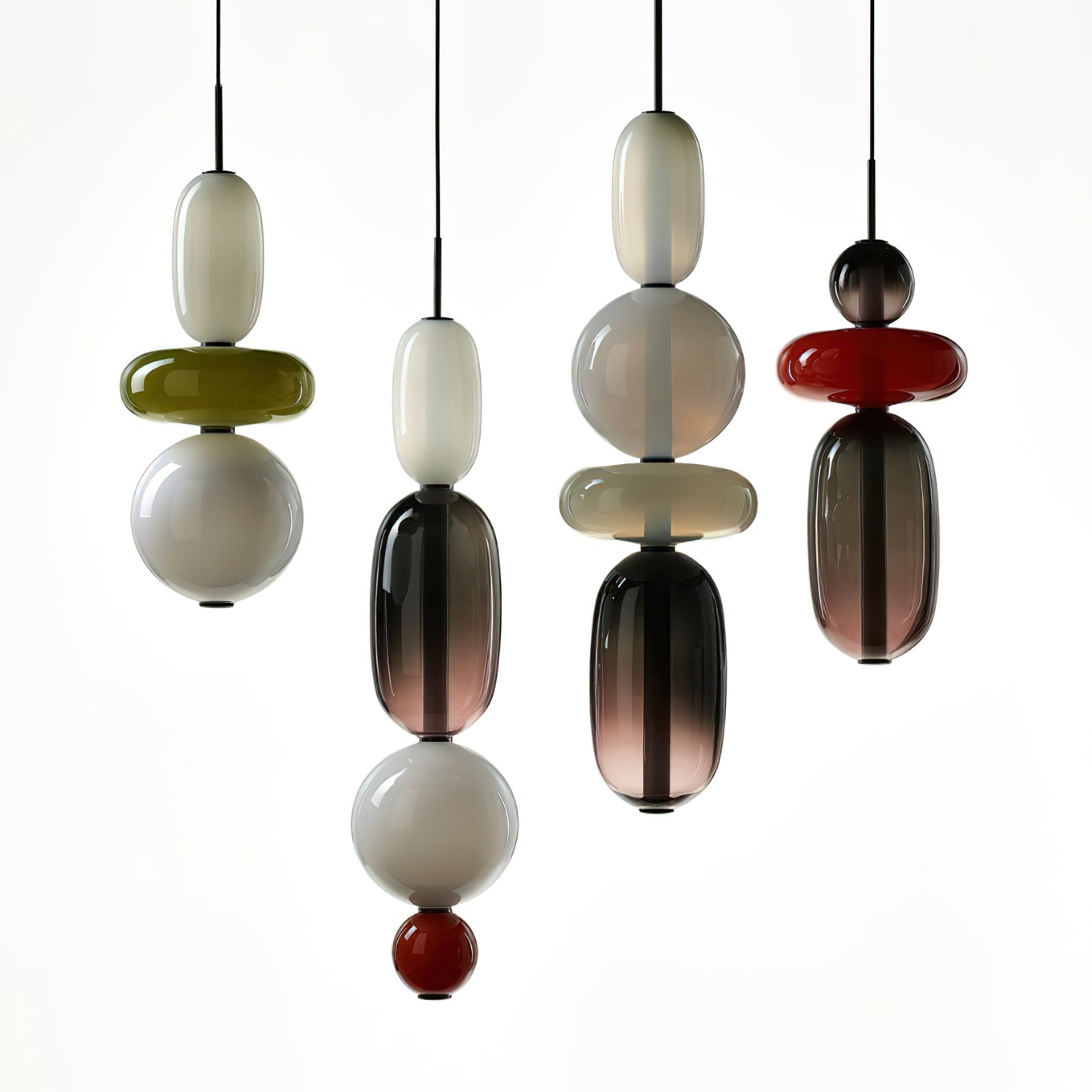 Serena Glass Chandelier